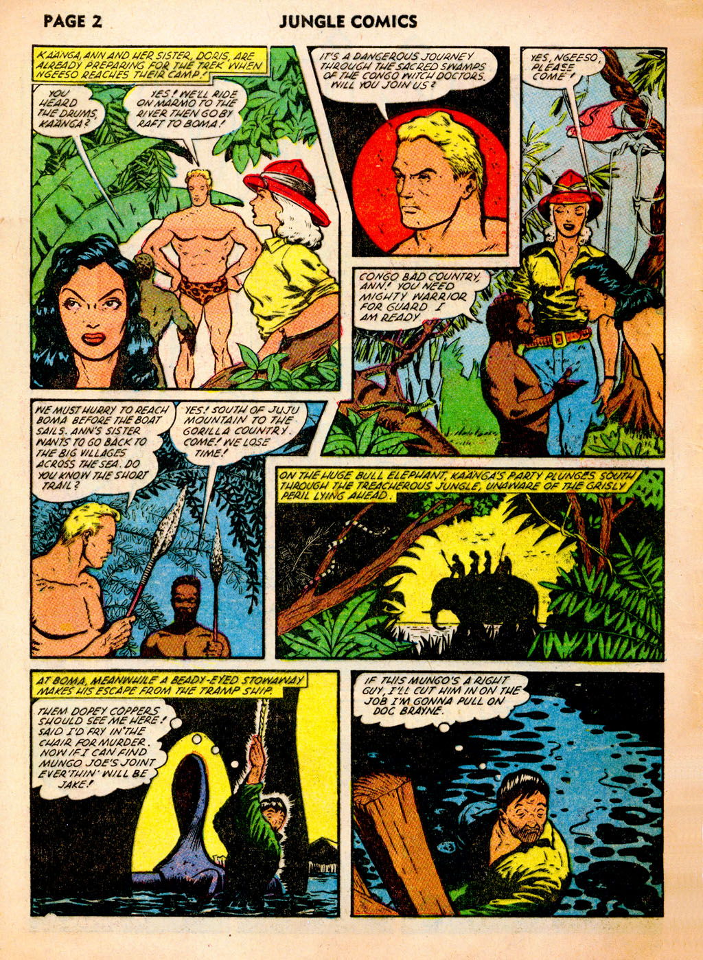 Read online Jungle Comics comic -  Issue #37 - 4
