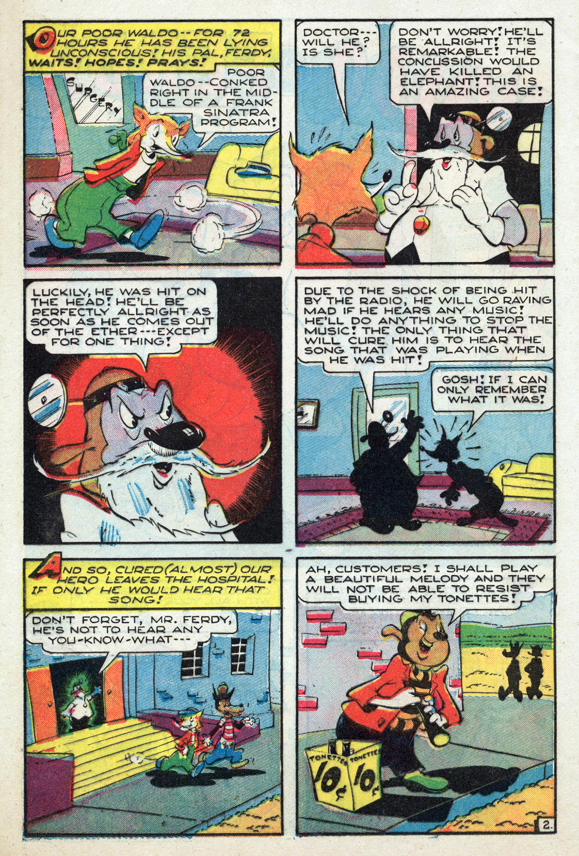 Read online Comedy Comics (1942) comic -  Issue #25 - 20
