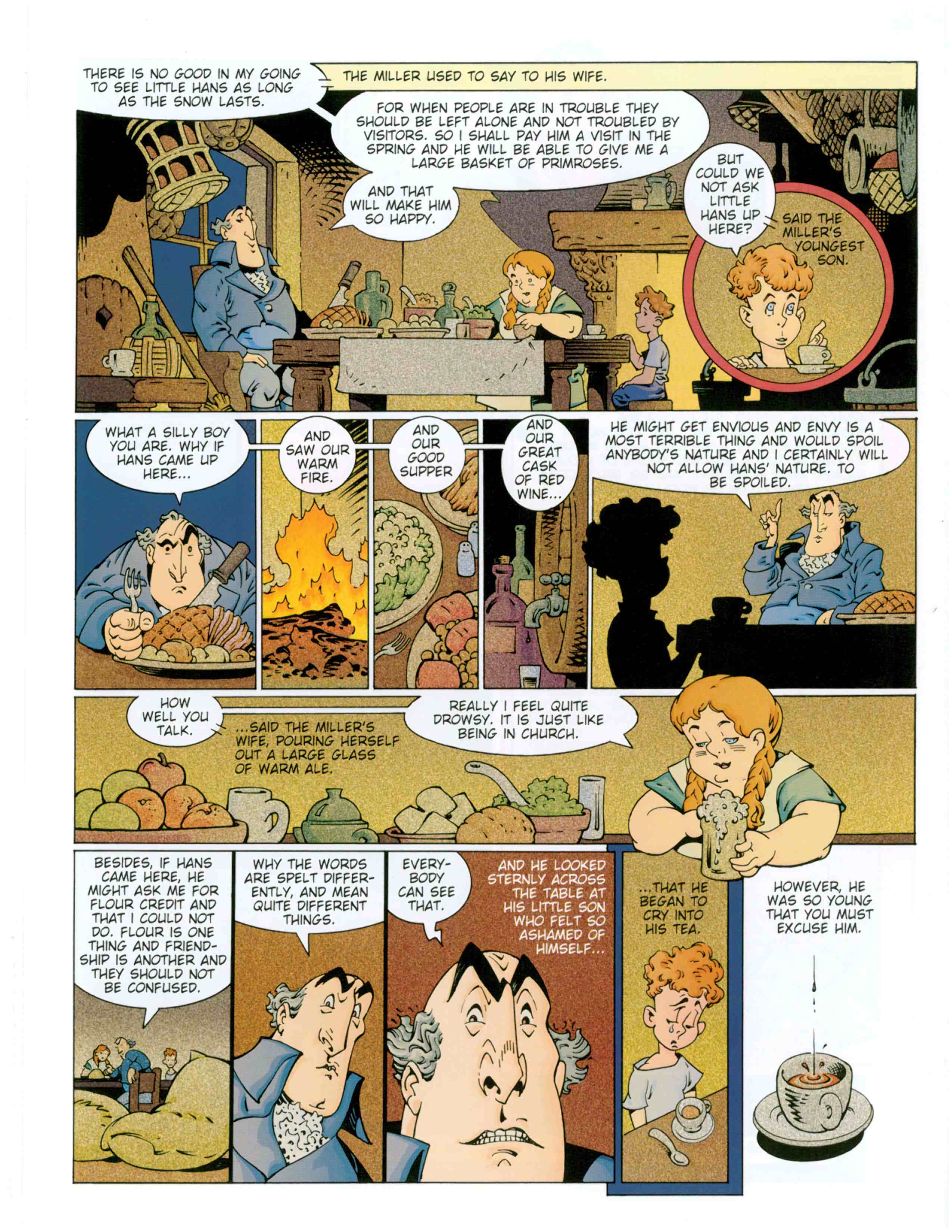 Read online Fairy Tales of Oscar Wilde comic -  Issue #4 - 7