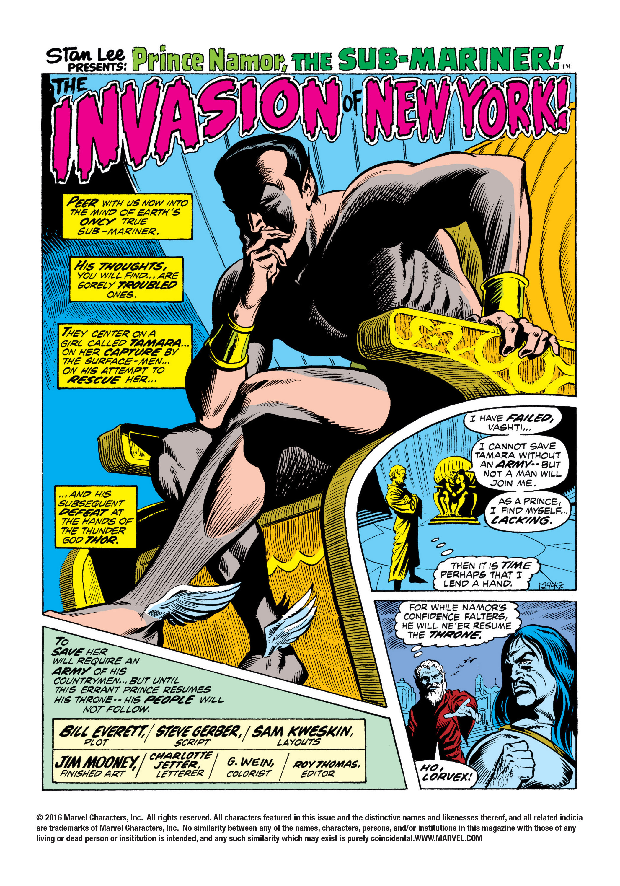 Read online Marvel Masterworks: The Sub-Mariner comic -  Issue # TPB 7 (Part 3) - 7