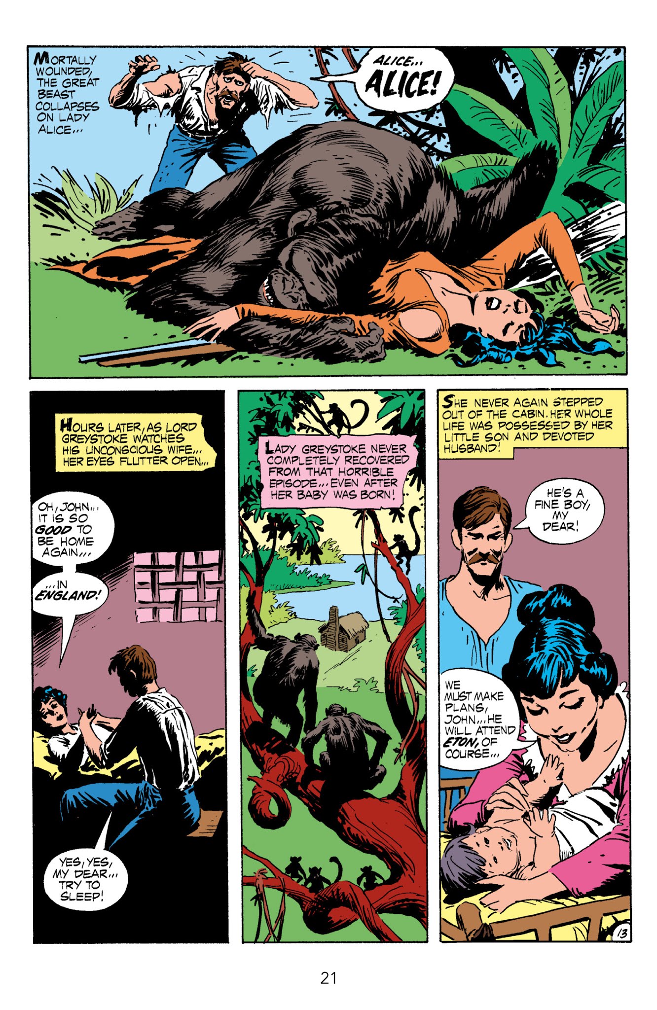 Read online Edgar Rice Burroughs' Tarzan The Joe Kubert Years comic -  Issue # TPB 1 (Part 1) - 23