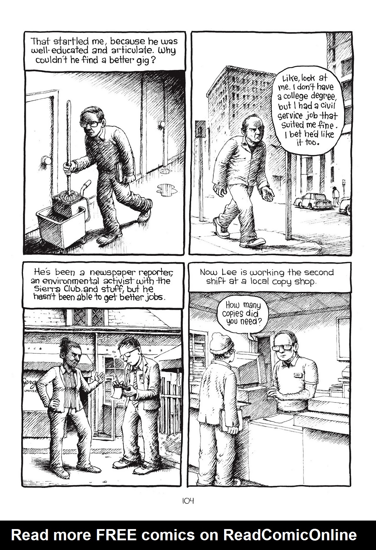 Read online Harvey Pekar's Cleveland comic -  Issue # TPB - 105