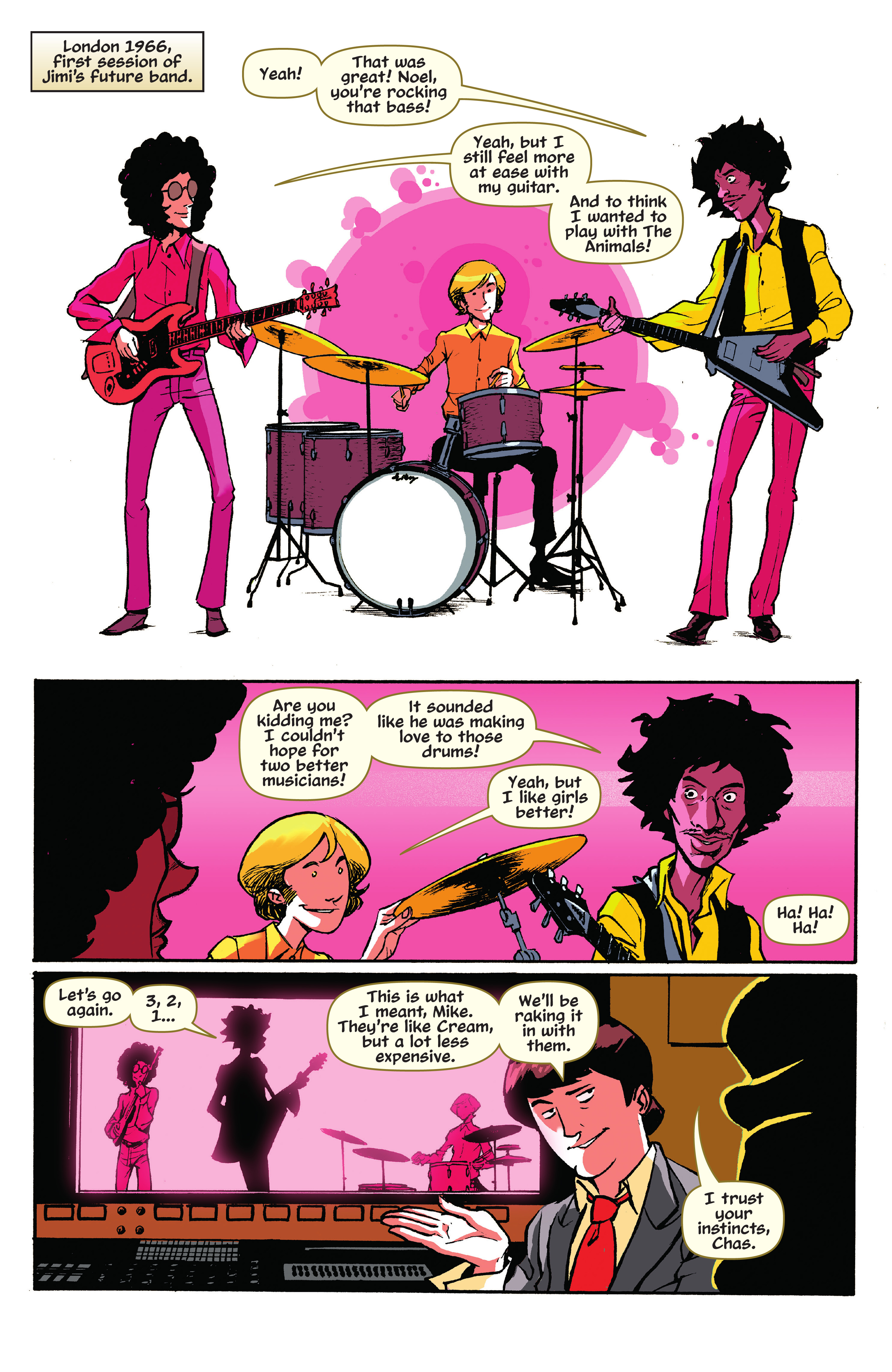 Read online Hendrix: Electric Requiem comic -  Issue # TPB - 65
