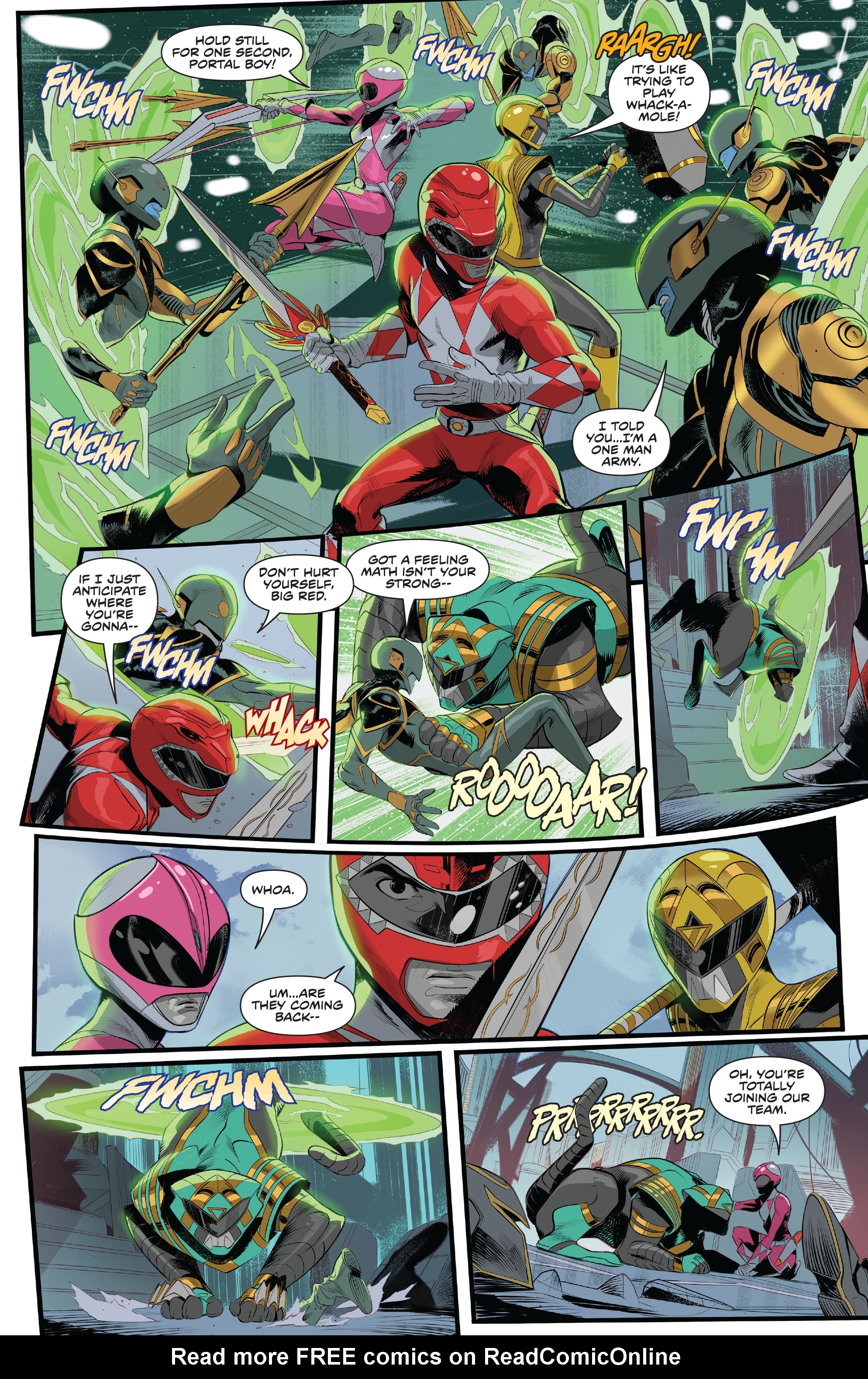 Read online Power Rangers comic -  Issue #13 - 15