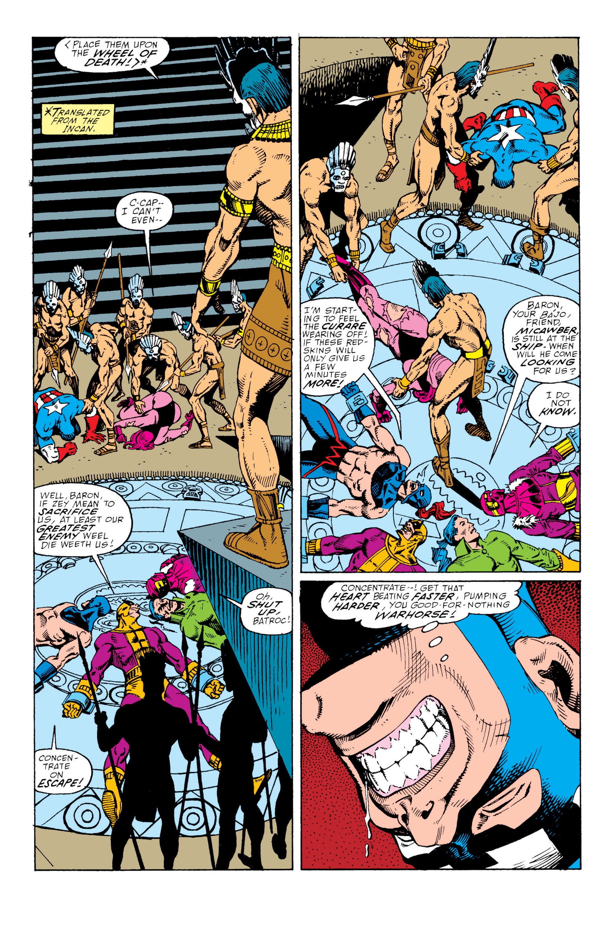Read online Captain America Epic Collection comic -  Issue # TPB The Bloodstone Hunt (Part 2) - 90