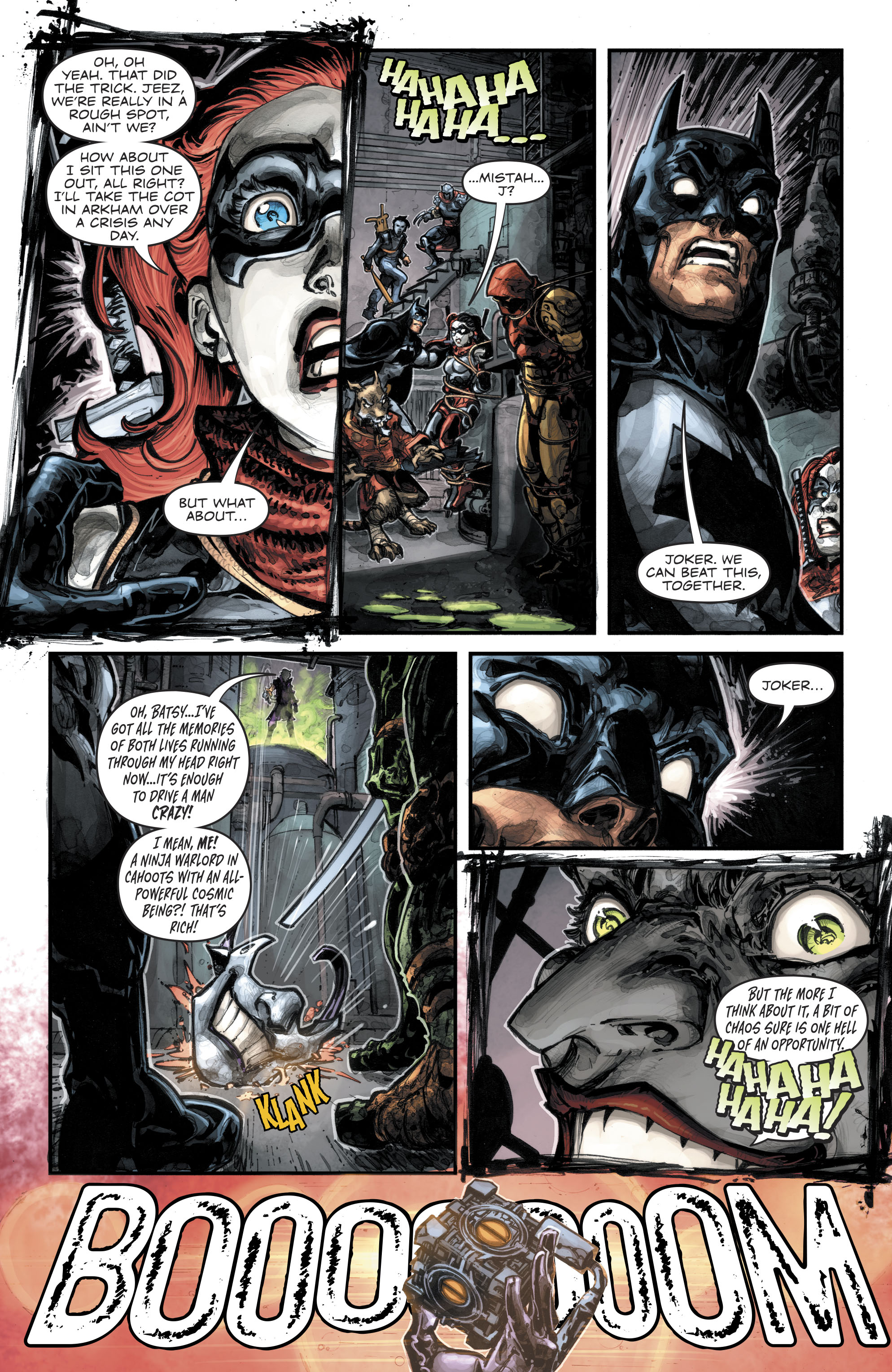 Read online Batman/Teenage Mutant Ninja Turtles III comic -  Issue #4 - 20