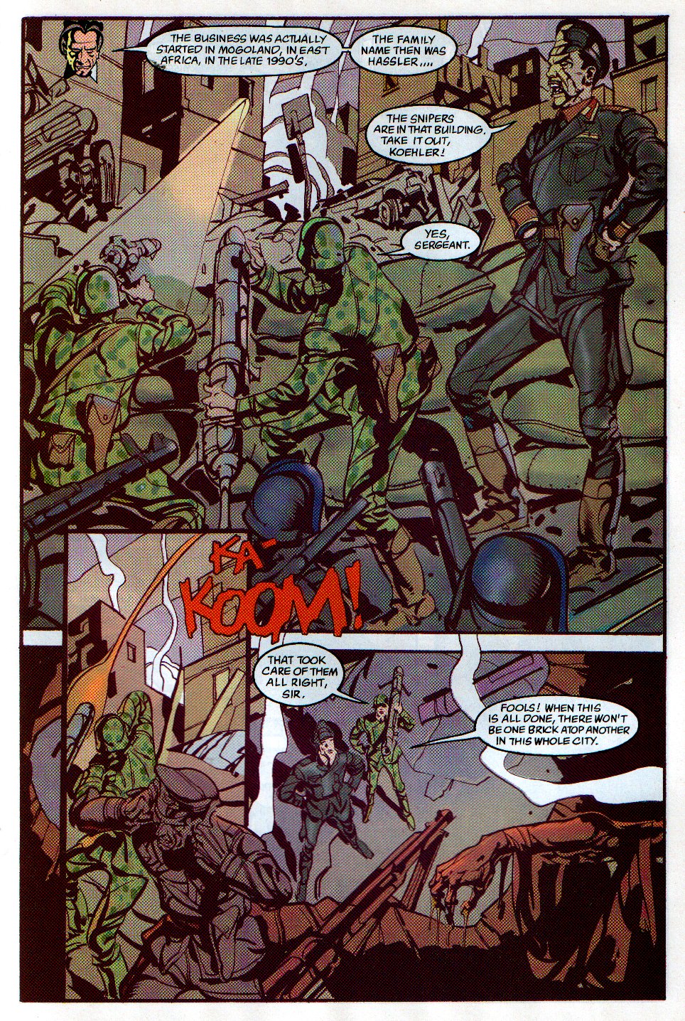 Read online John Jakes' Mulkon Empire comic -  Issue #1 - 13