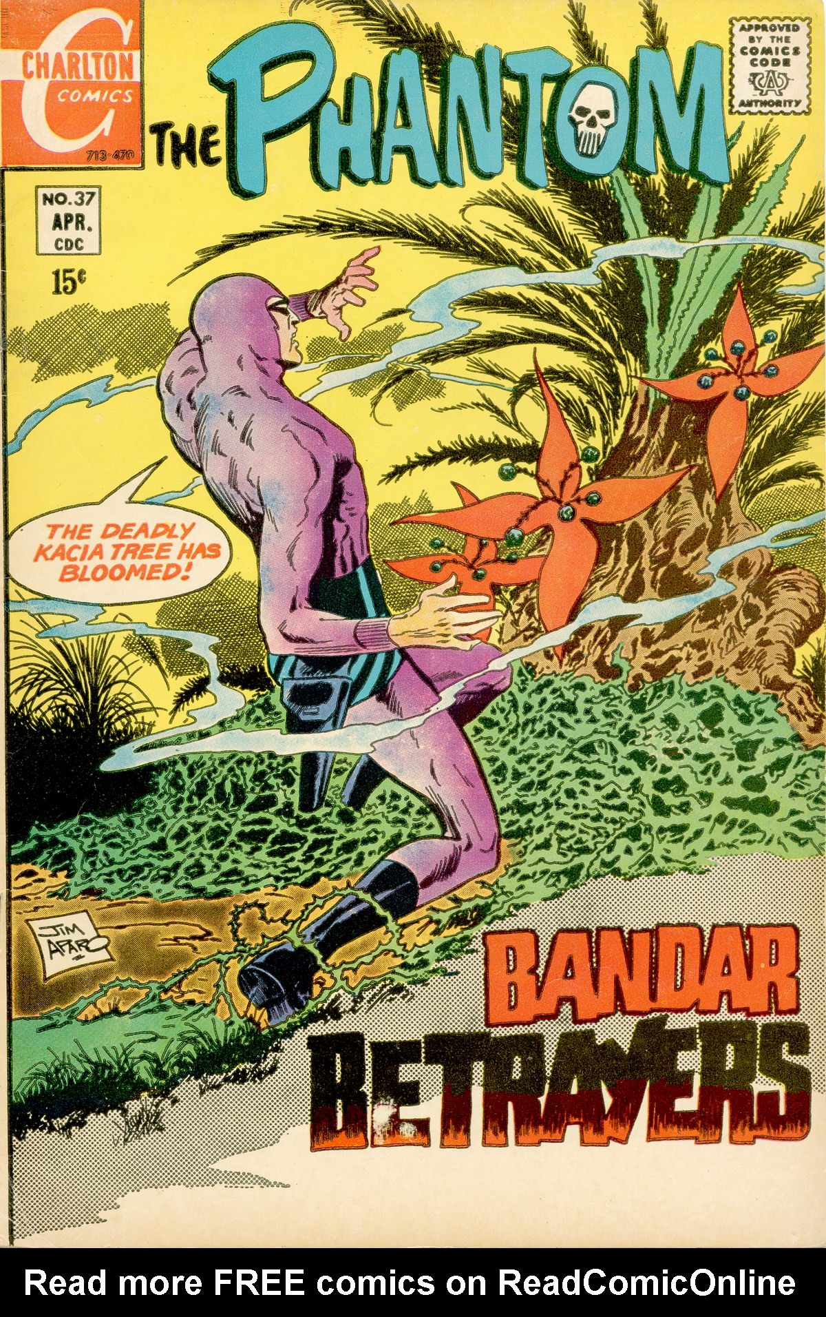 Read online The Phantom (1969) comic -  Issue #37 - 1