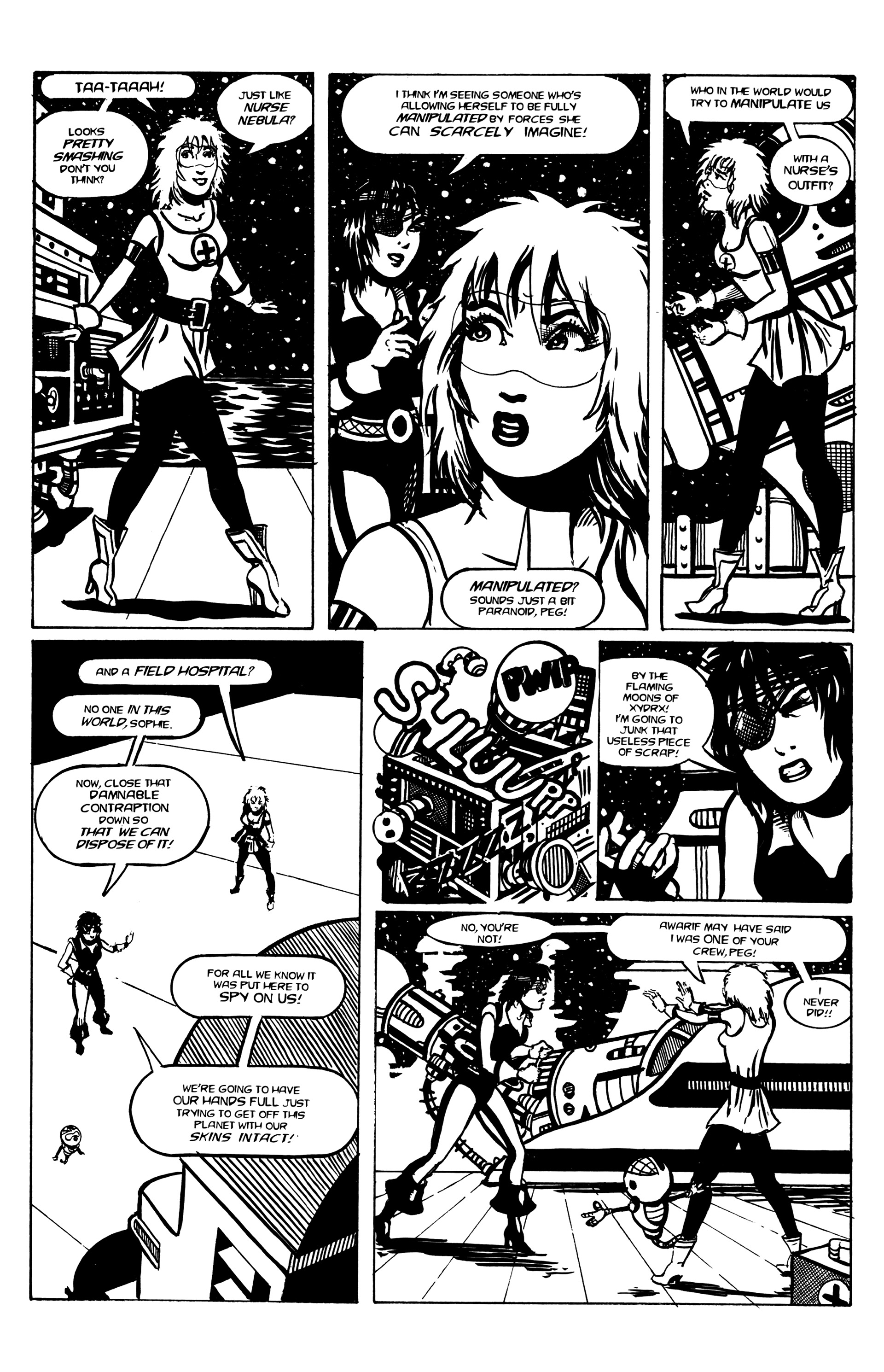 Read online Strange Attractors (1993) comic -  Issue #10 - 14