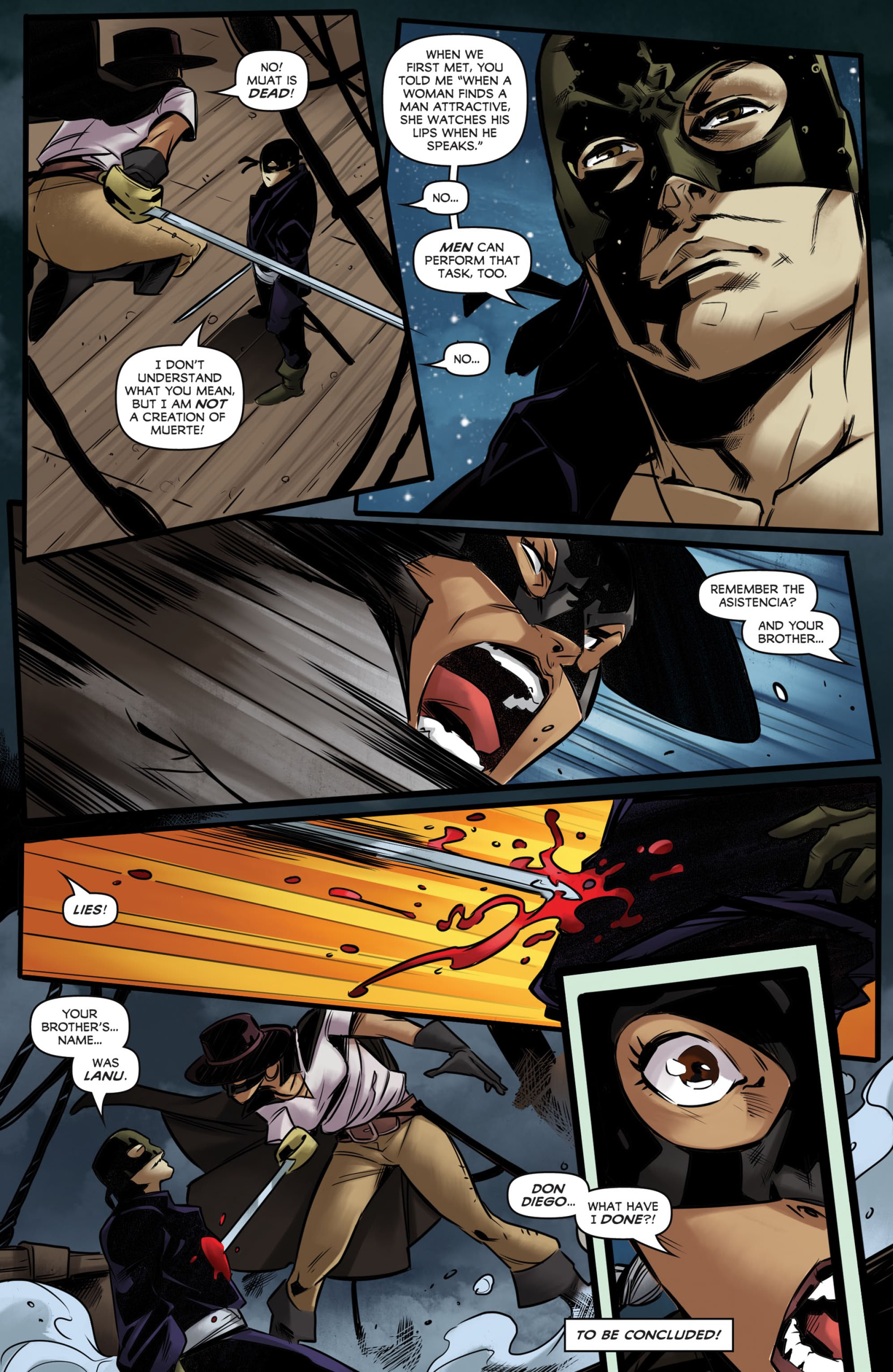 Read online Zorro: Galleon Of the Dead comic -  Issue #3 - 22