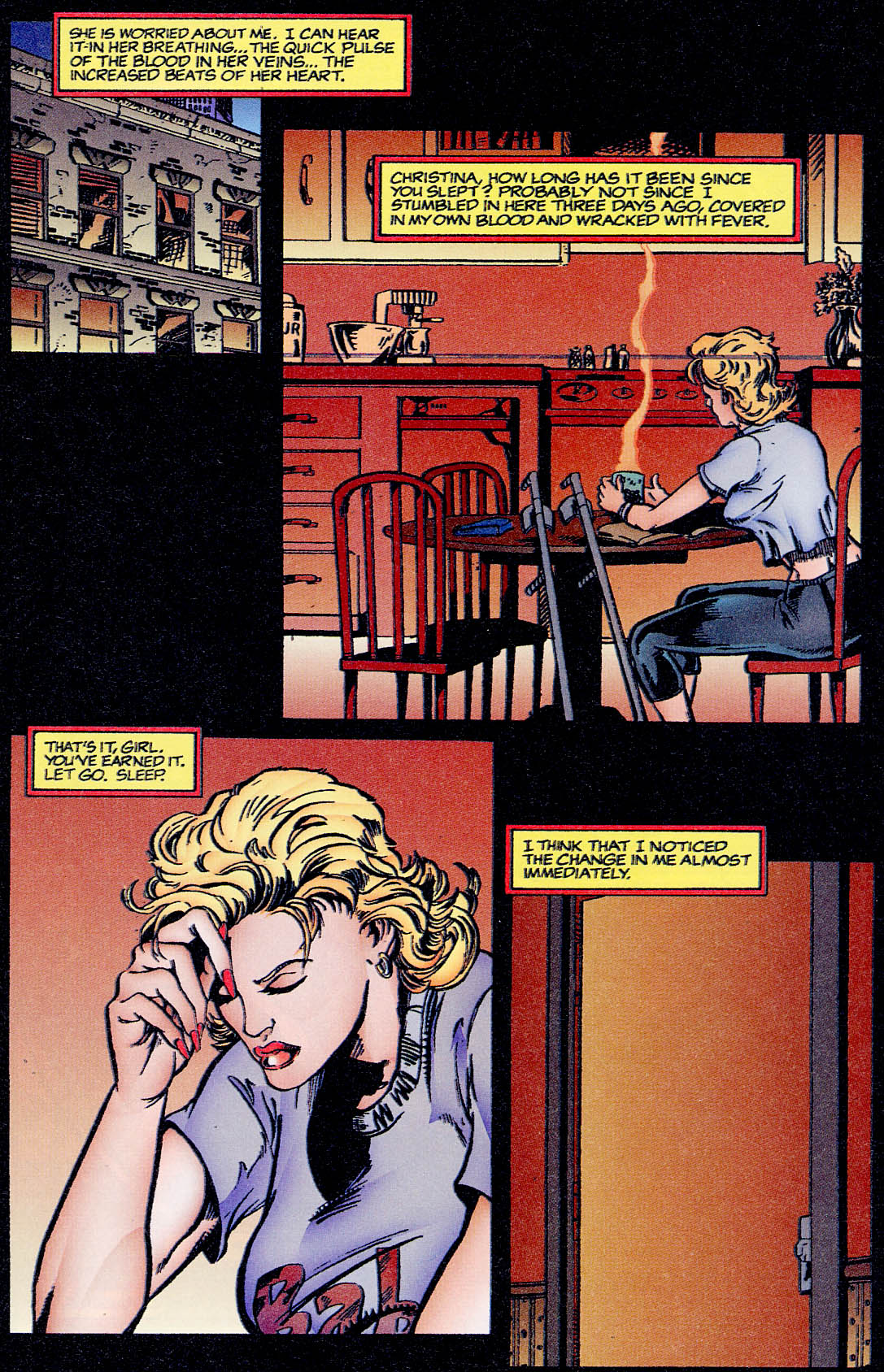 Read online Vampirella/Shadowhawk: Creatures of the Night comic -  Issue # Full - 38