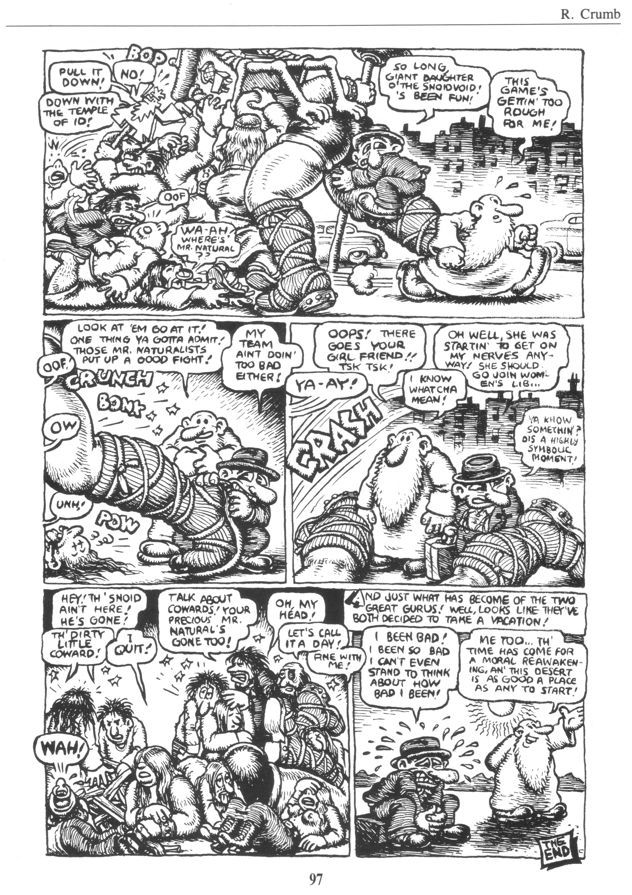Read online The Complete Crumb Comics comic -  Issue # TPB 8 - 105