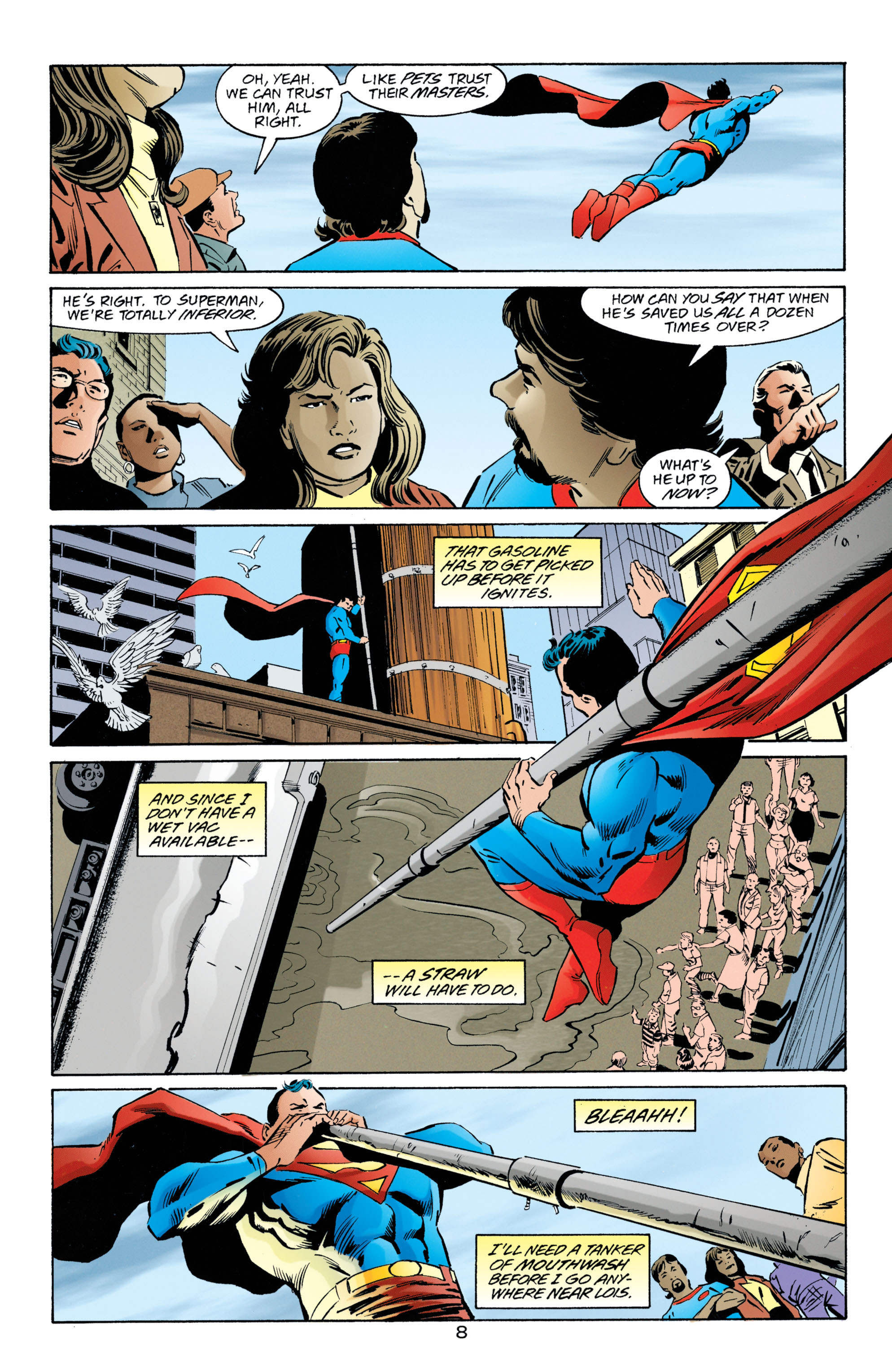 Read online Superman (1987) comic -  Issue #145 - 8