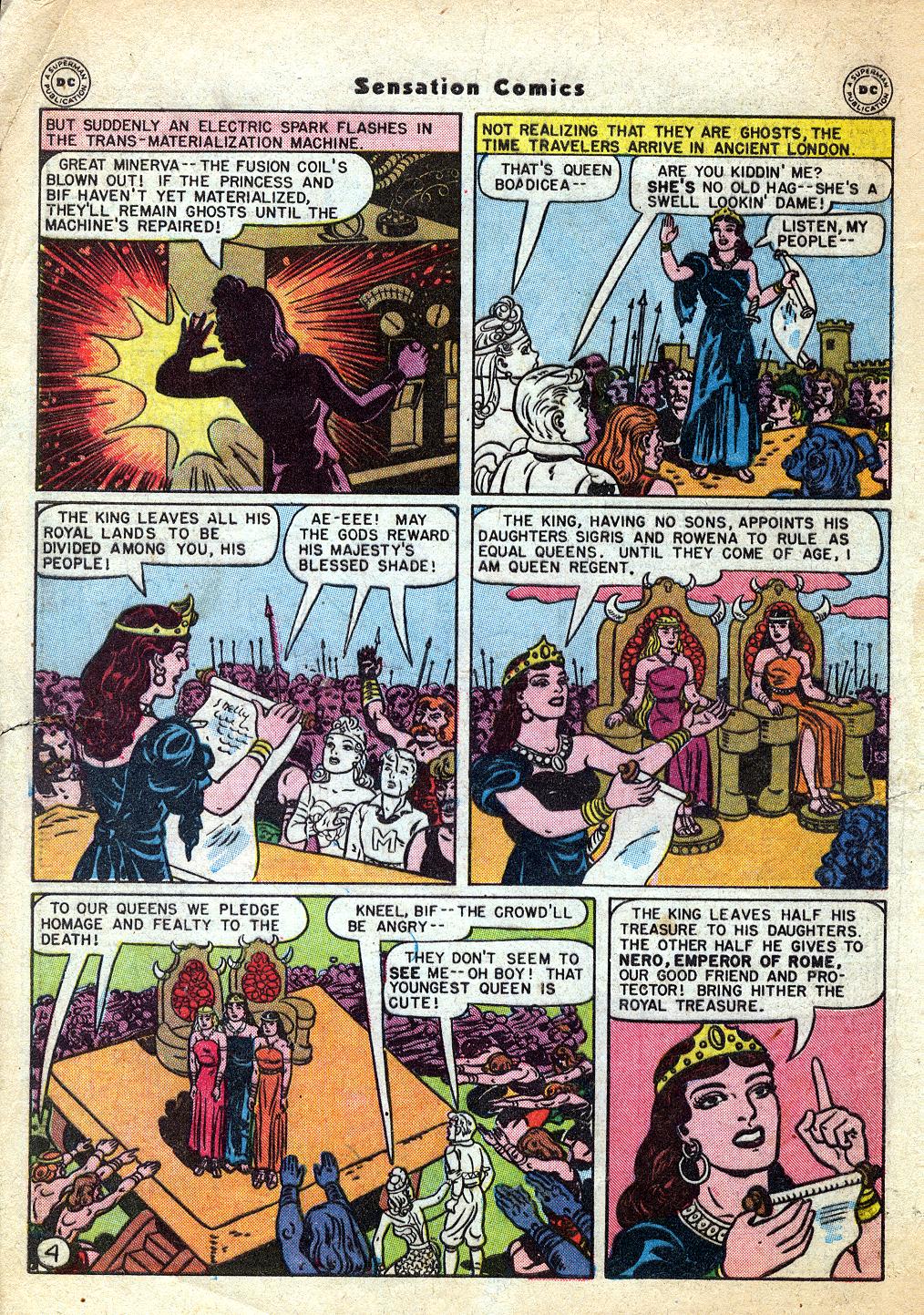 Read online Sensation (Mystery) Comics comic -  Issue #60 - 6