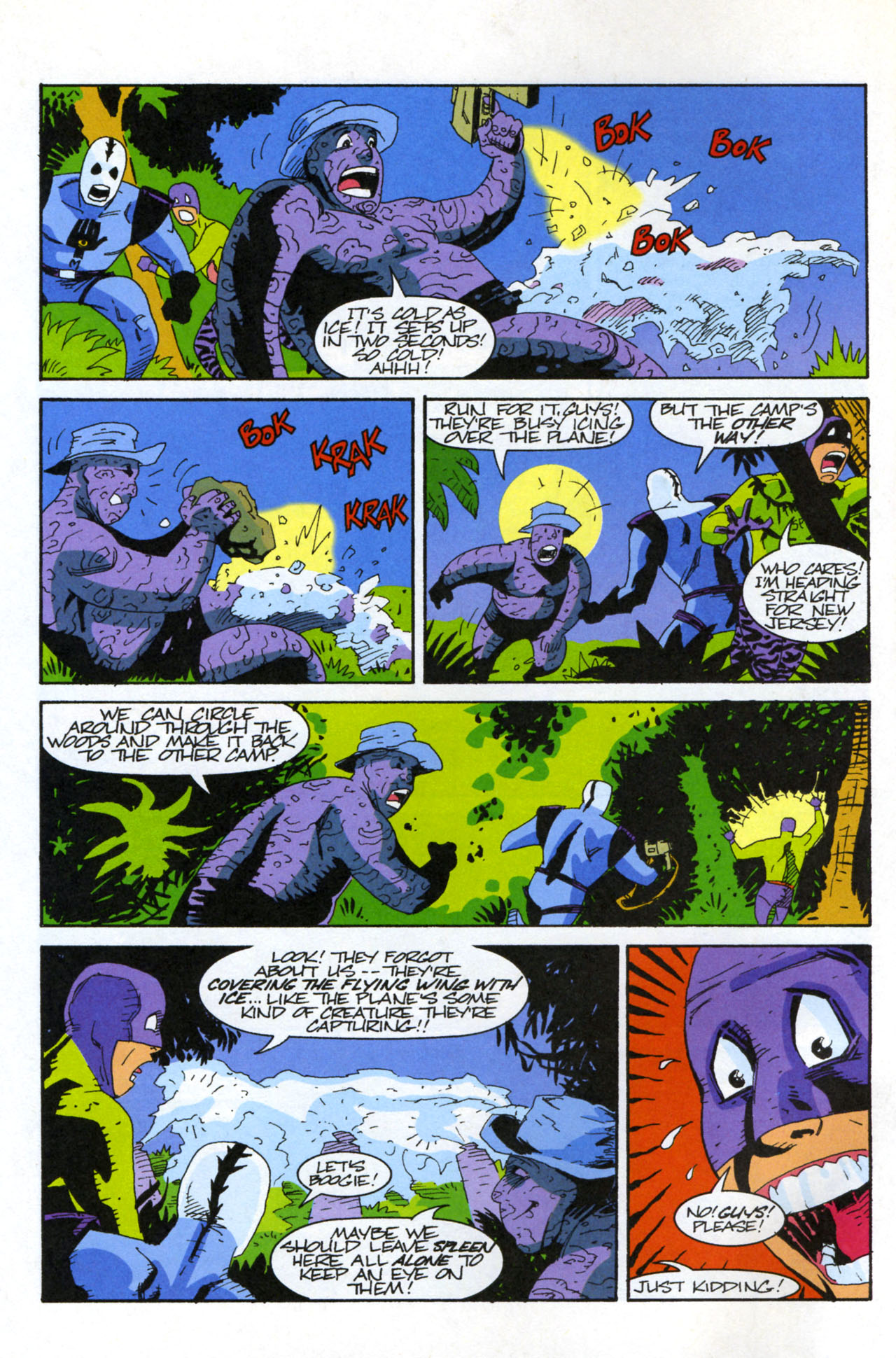 Teenage Mutant Ninja Turtles/Flaming Carrot Crossover Issue #4 #4 - English 8