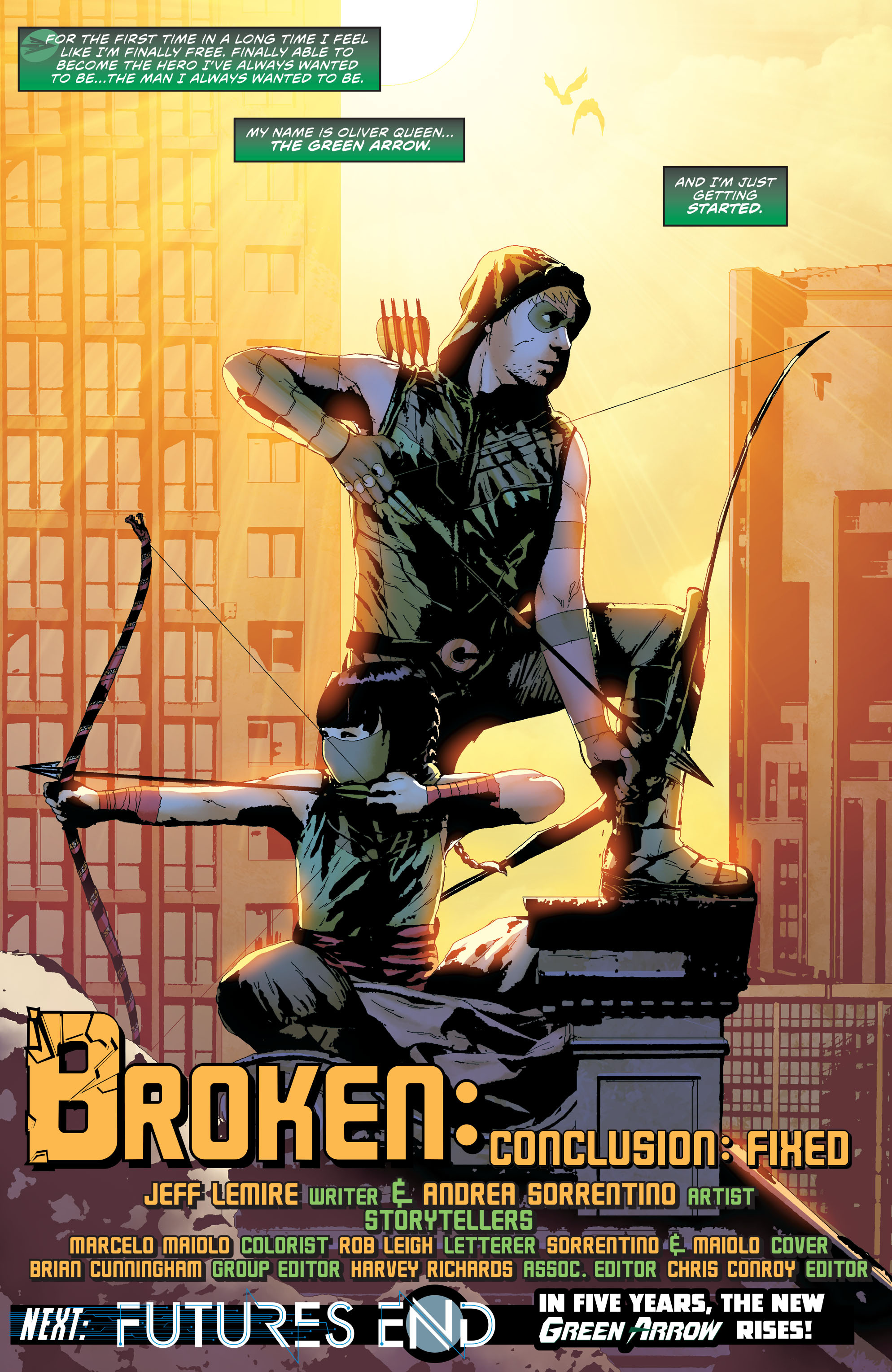Read online Green Arrow (2011) comic -  Issue #34 - 19