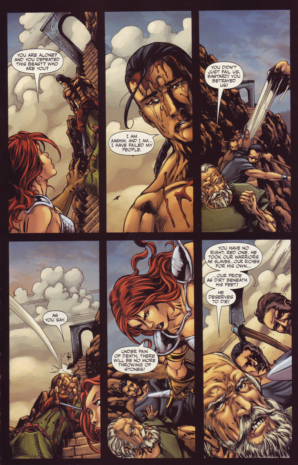 Read online Red Sonja vs. Thulsa Doom comic -  Issue #3 - 25