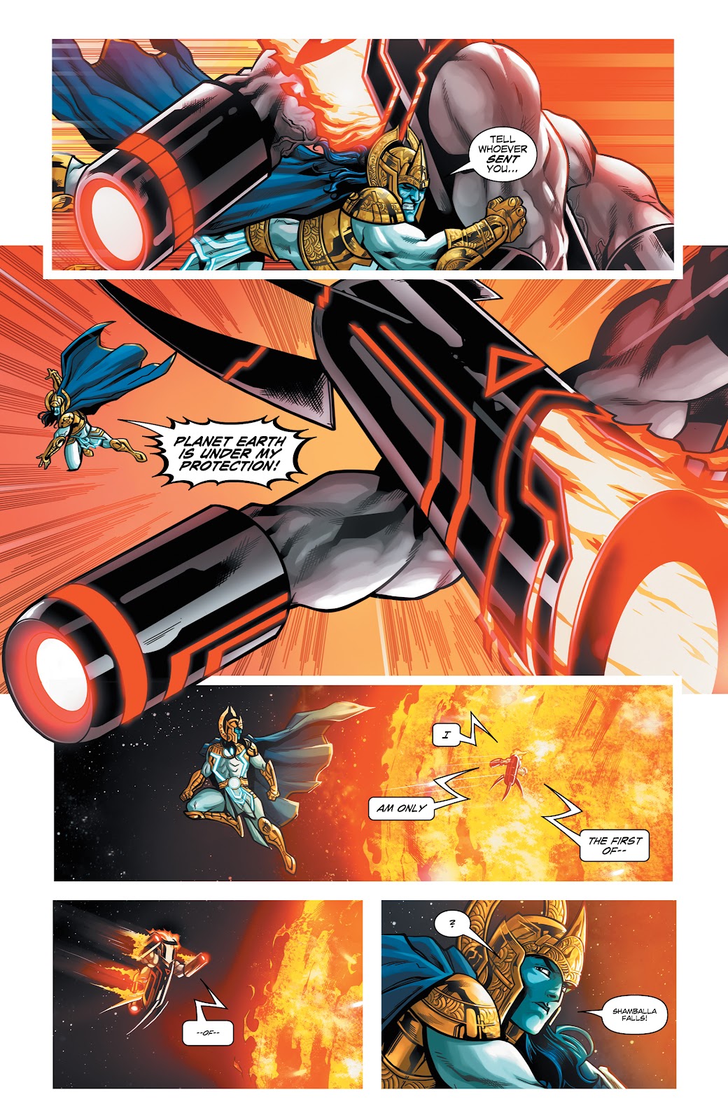 Grant Morrison's Avatarex: Destroyer of Darkness issue 1 - Page 21