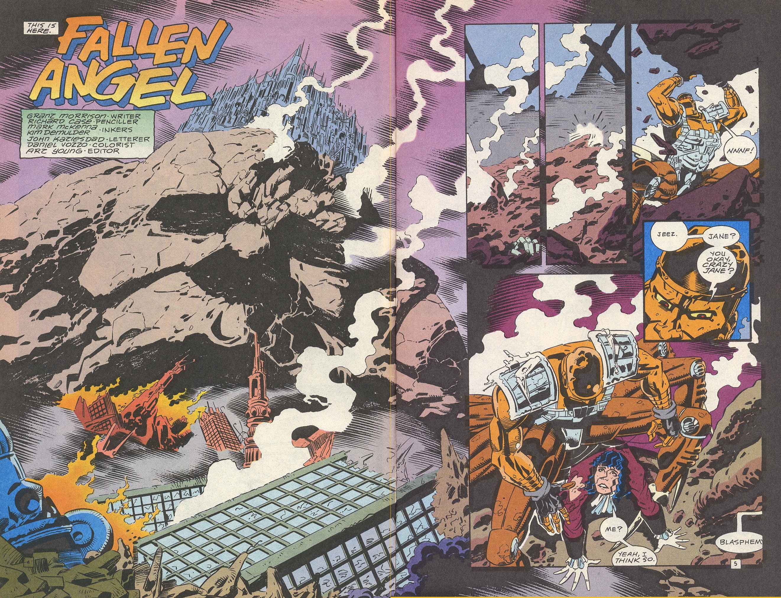 Read online Doom Patrol (1987) comic -  Issue #41 - 5