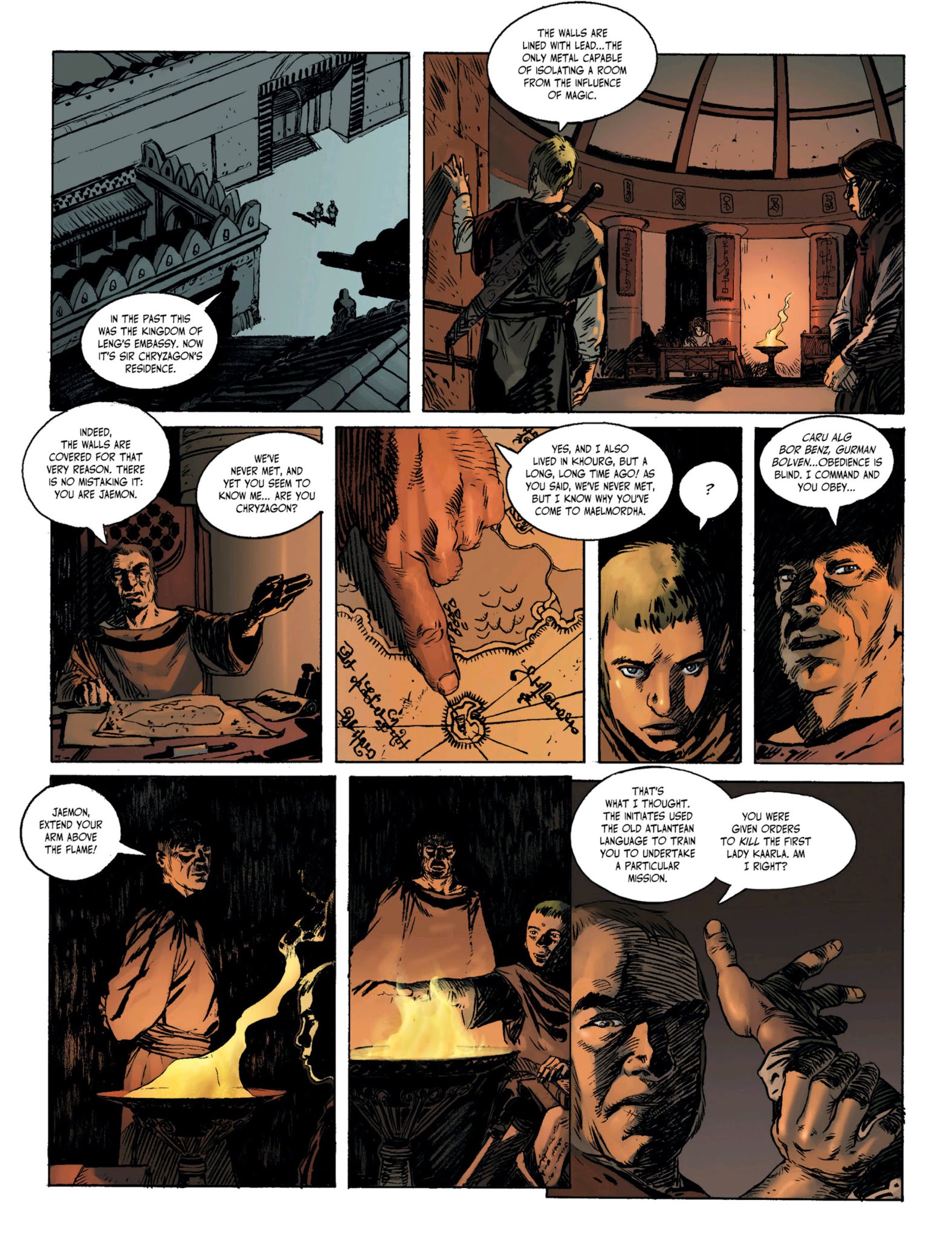 Read online Throne of Ice comic -  Issue #2 - 44