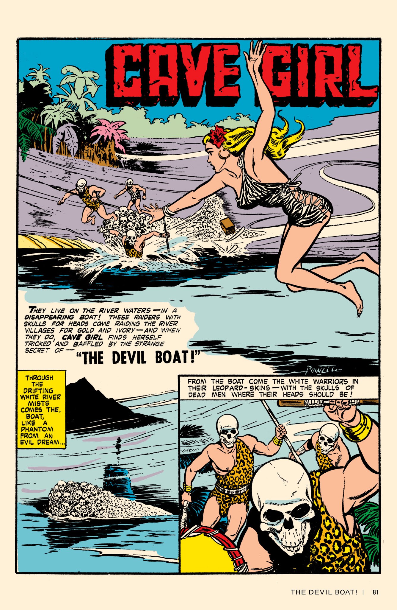 Read online Bob Powell's Complete Cave Girl comic -  Issue # TPB (Part 1) - 82