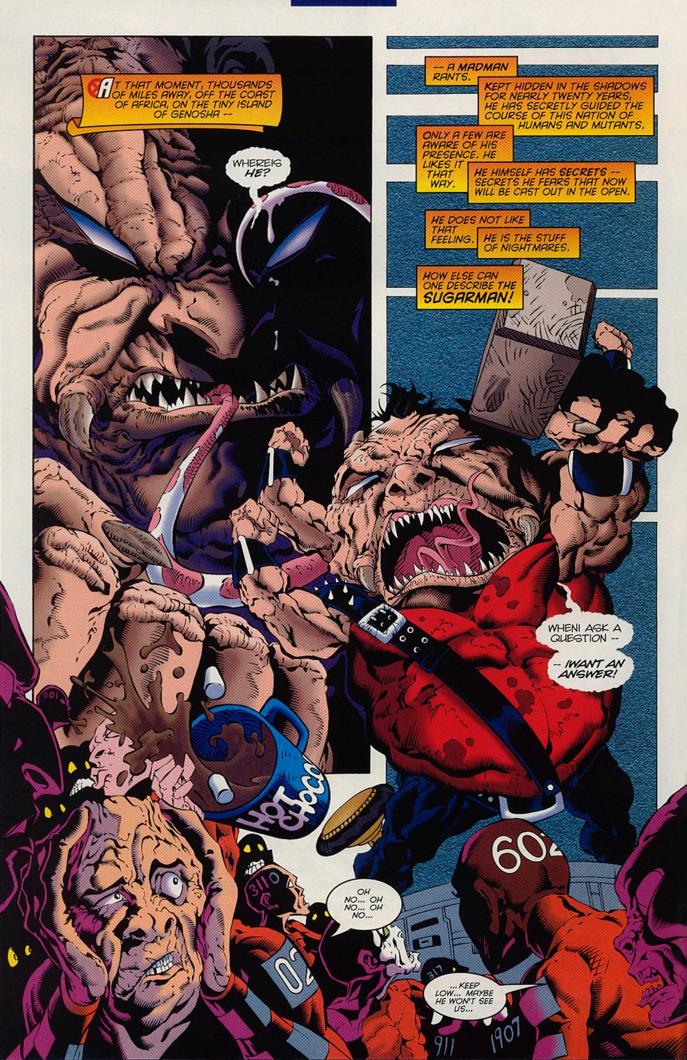 Read online X-Man comic -  Issue #7 - 7