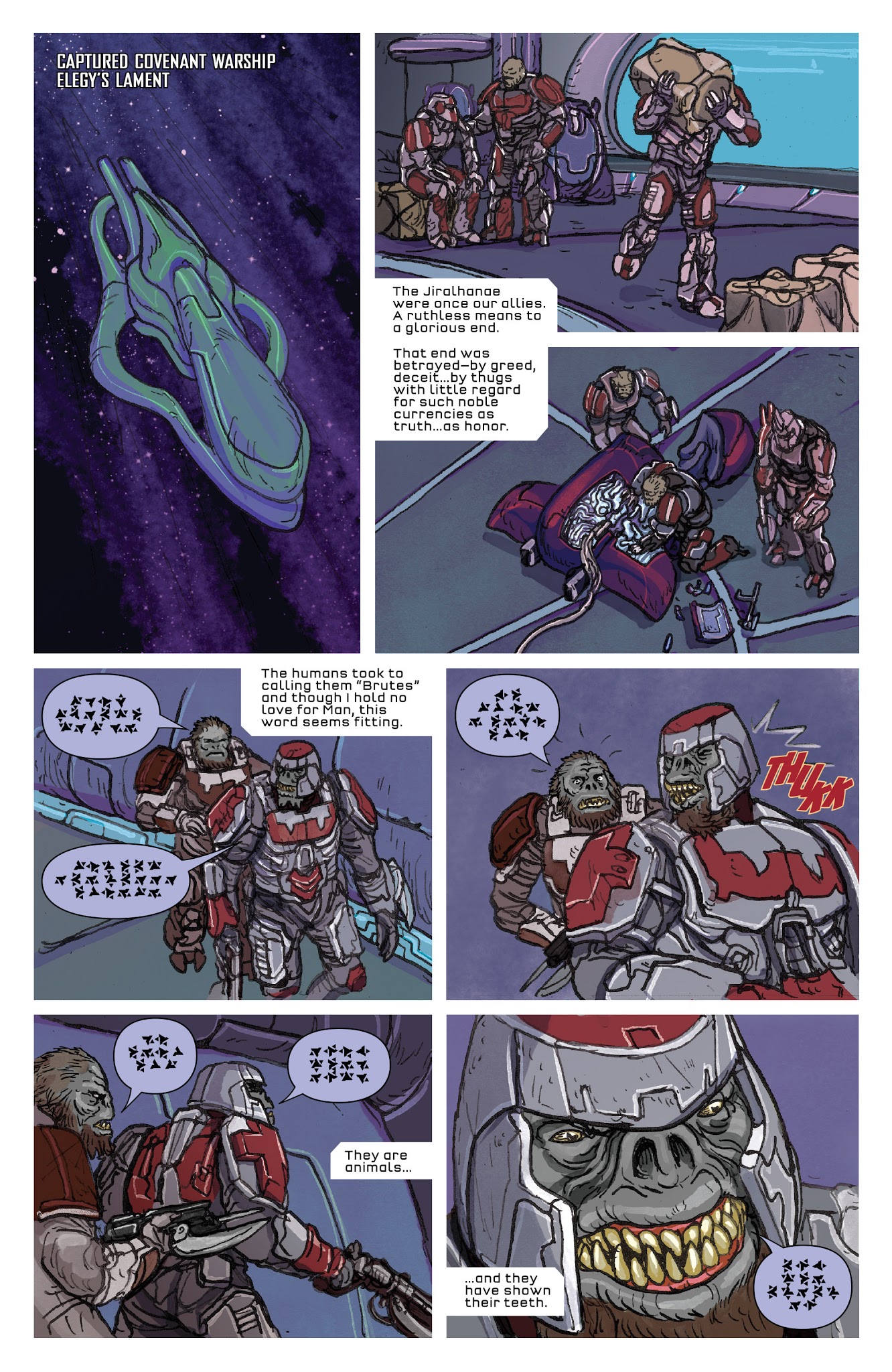 Read online Halo: Tales from the Slipspace comic -  Issue # TPB - 80