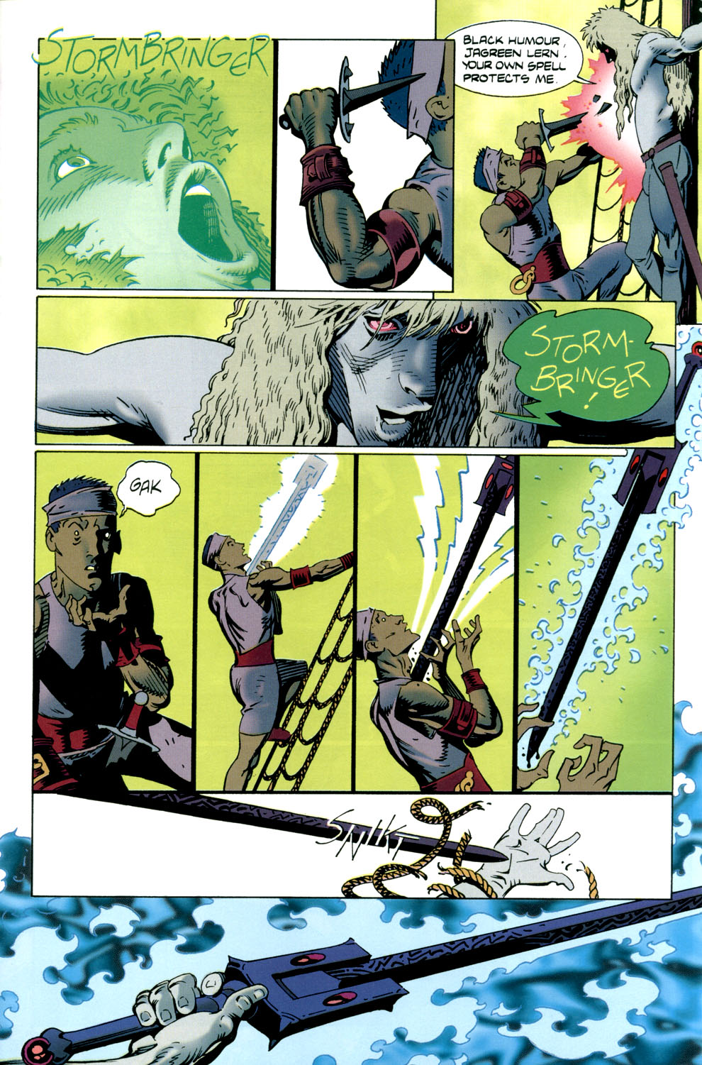 Read online Elric: Stormbringer comic -  Issue #4 - 5