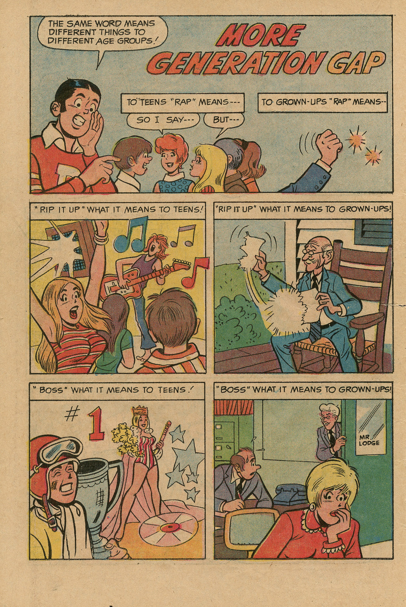 Read online Archie's Joke Book Magazine comic -  Issue #168 - 14