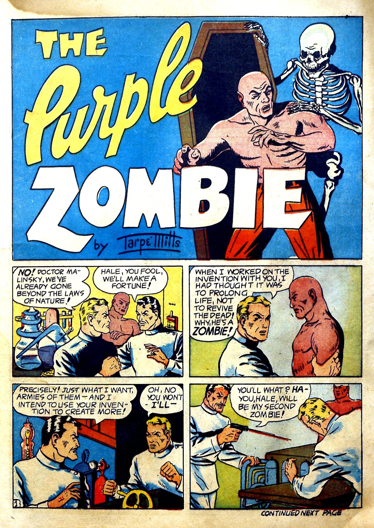 Read online Reg'lar Fellers Heroic Comics comic -  Issue #1 - 16