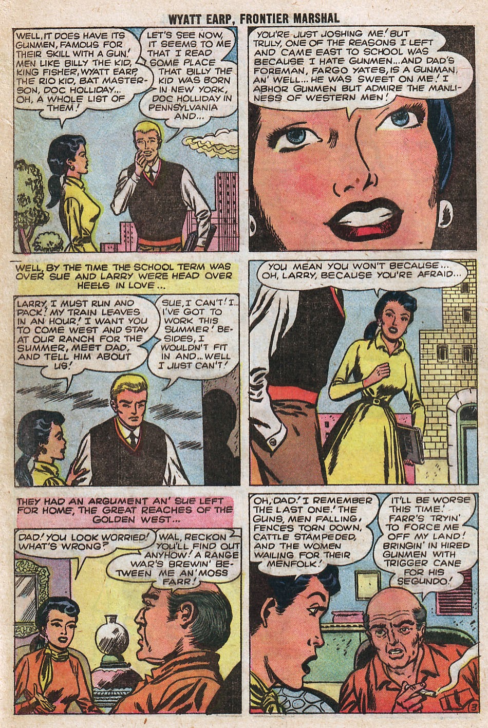 Read online Wyatt Earp Frontier Marshal comic -  Issue #21 - 93