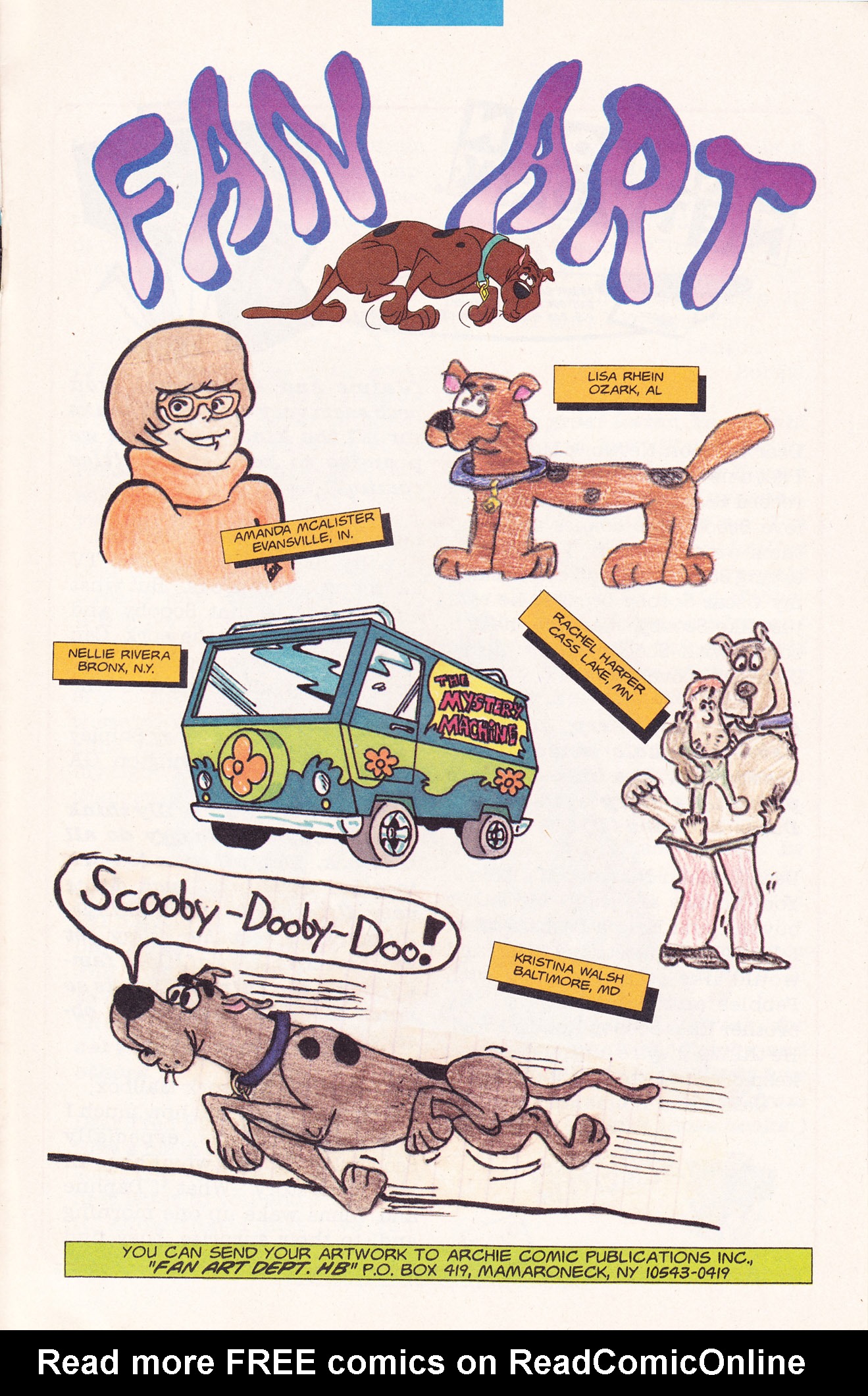 Read online Scooby-Doo (1995) comic -  Issue #19 - 21