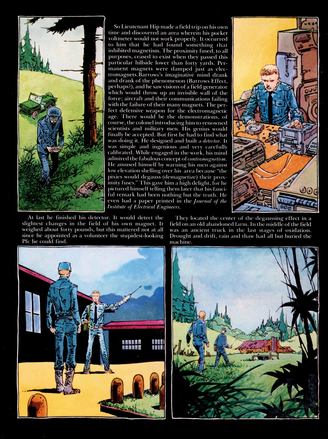 Read online Heavy Metal Presents Theodore Sturgeon's More Than Human comic -  Issue # TPB - 95