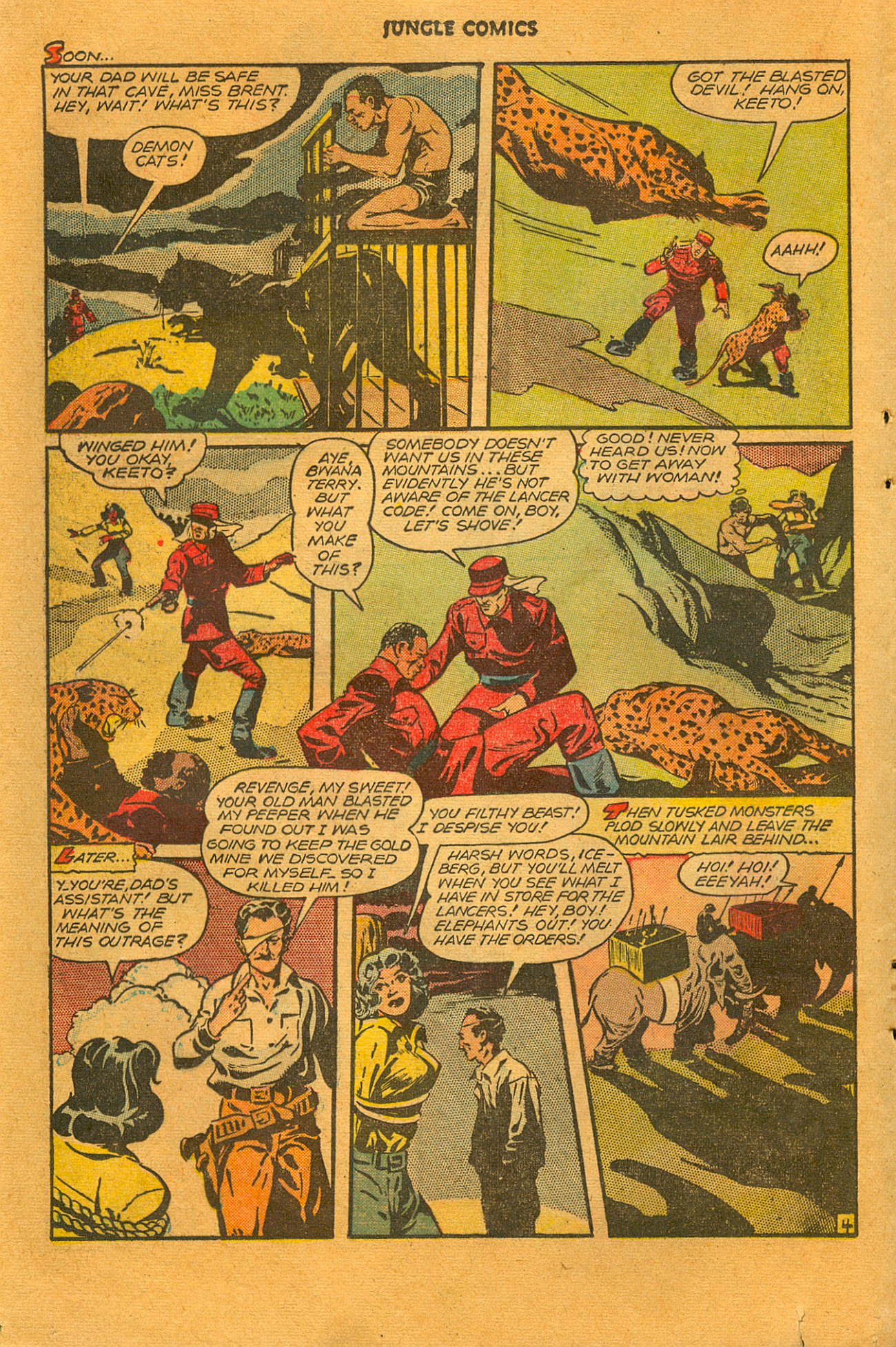 Read online Jungle Comics comic -  Issue #88 - 23