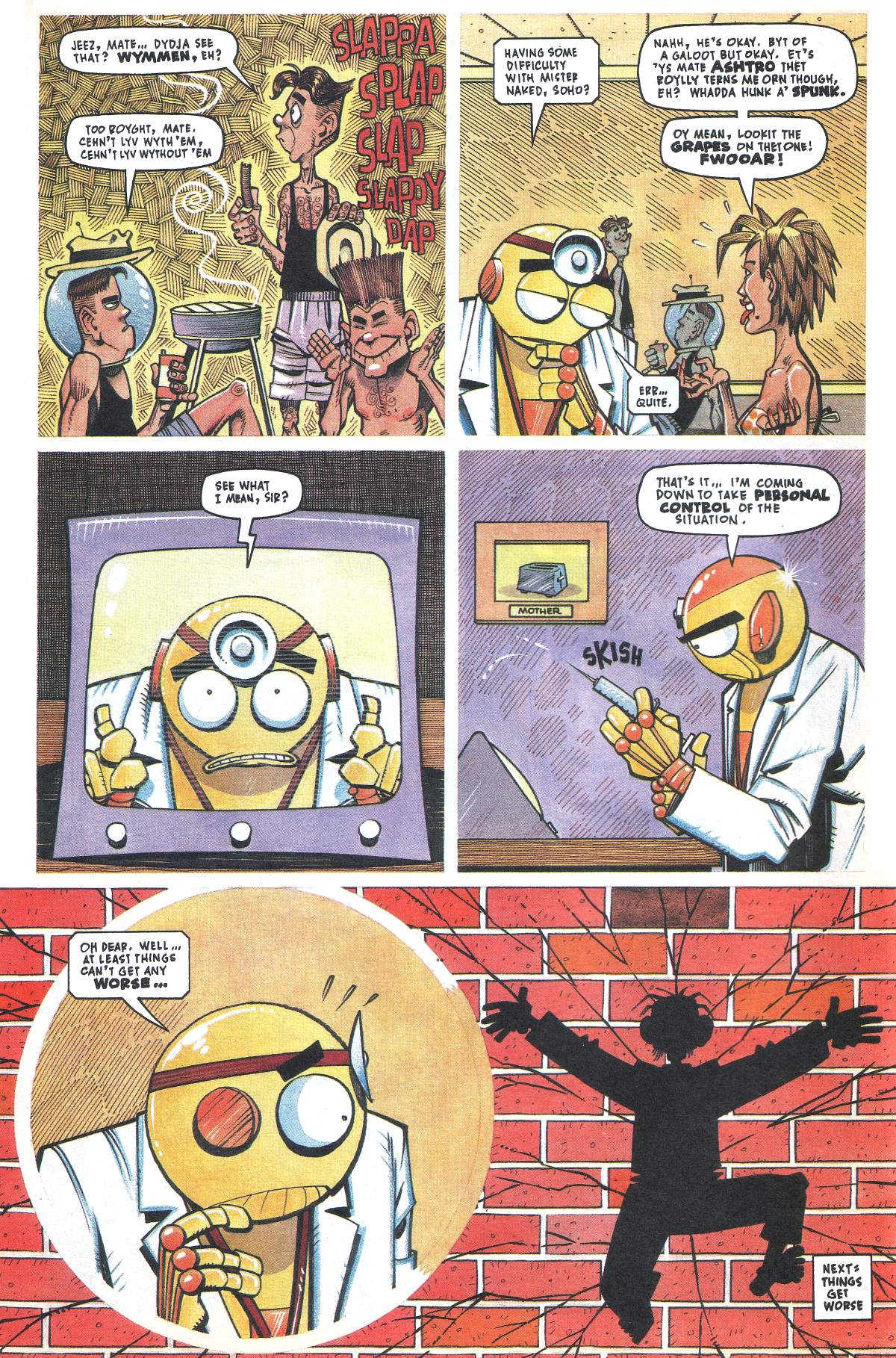 Read online Judge Dredd: The Megazine comic -  Issue #16 - 16