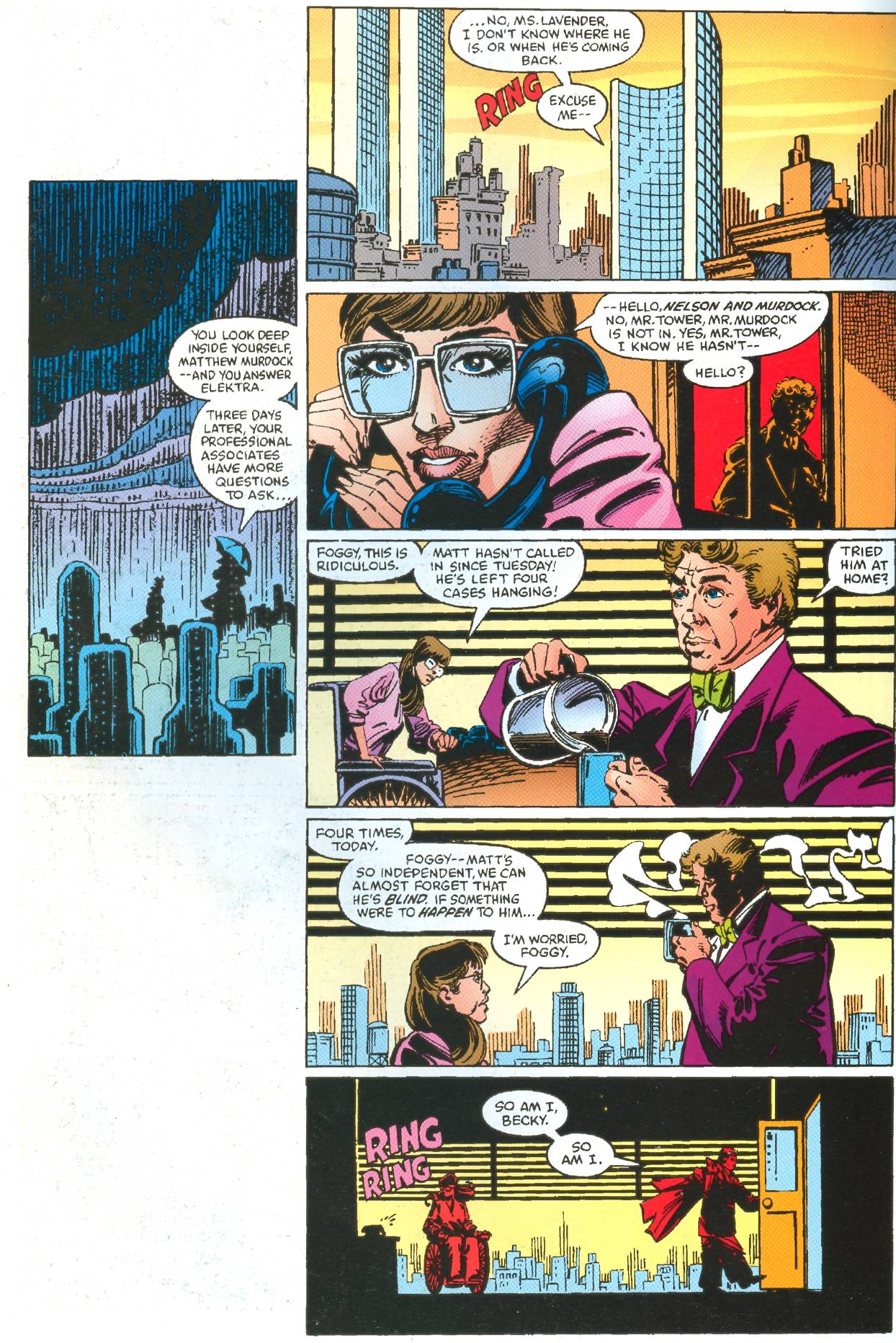 Read online Daredevil Visionaries: Frank Miller comic -  Issue # TPB 3 - 253