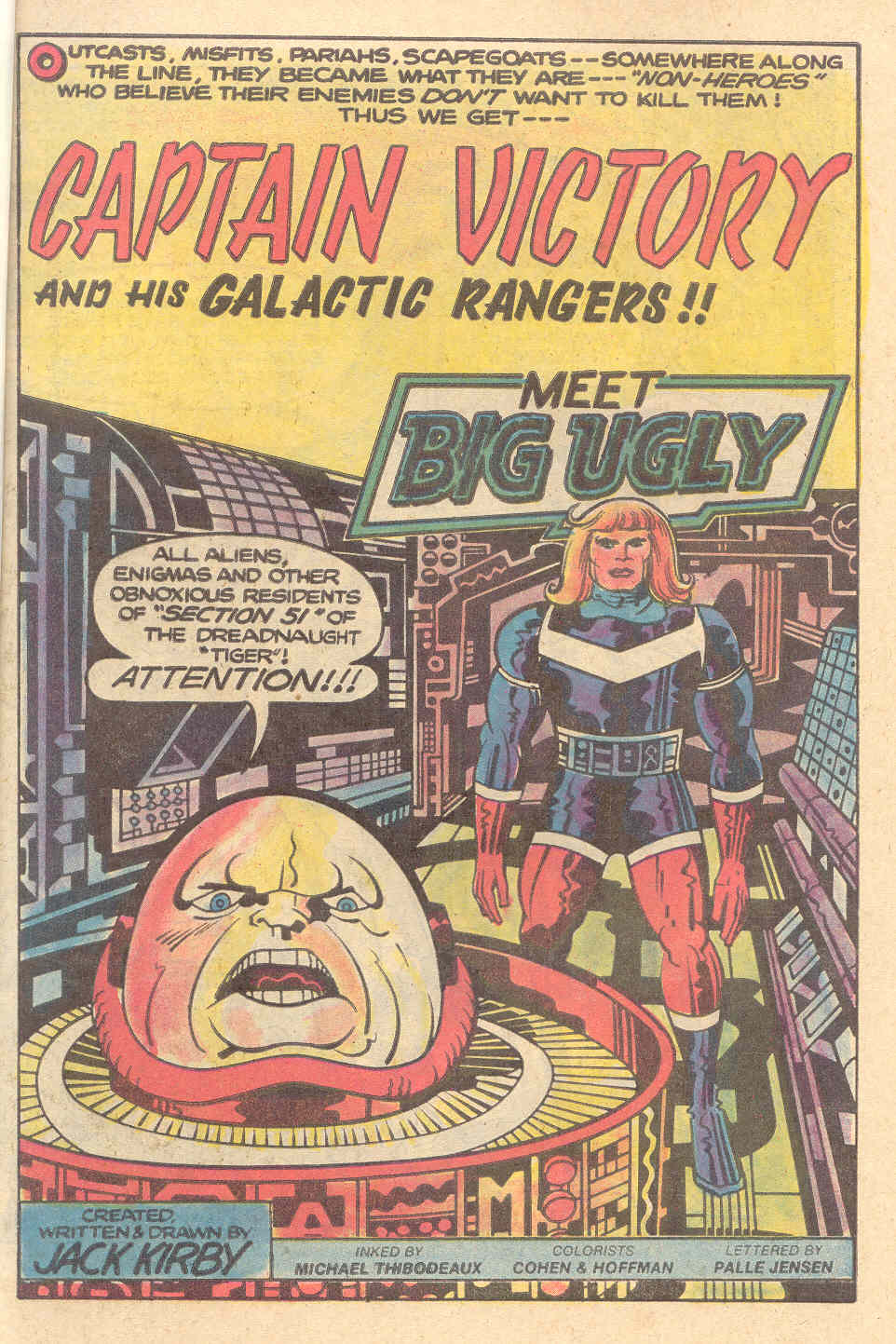 Read online Captain Victory and the Galactic Rangers (1981) comic -  Issue #11 - 3