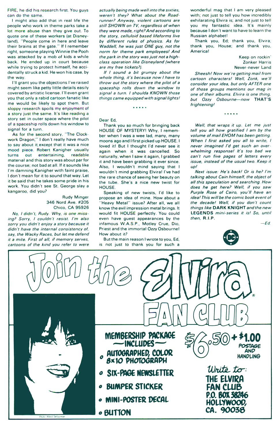 Elvira's House of Mystery Issue #9 #10 - English 26