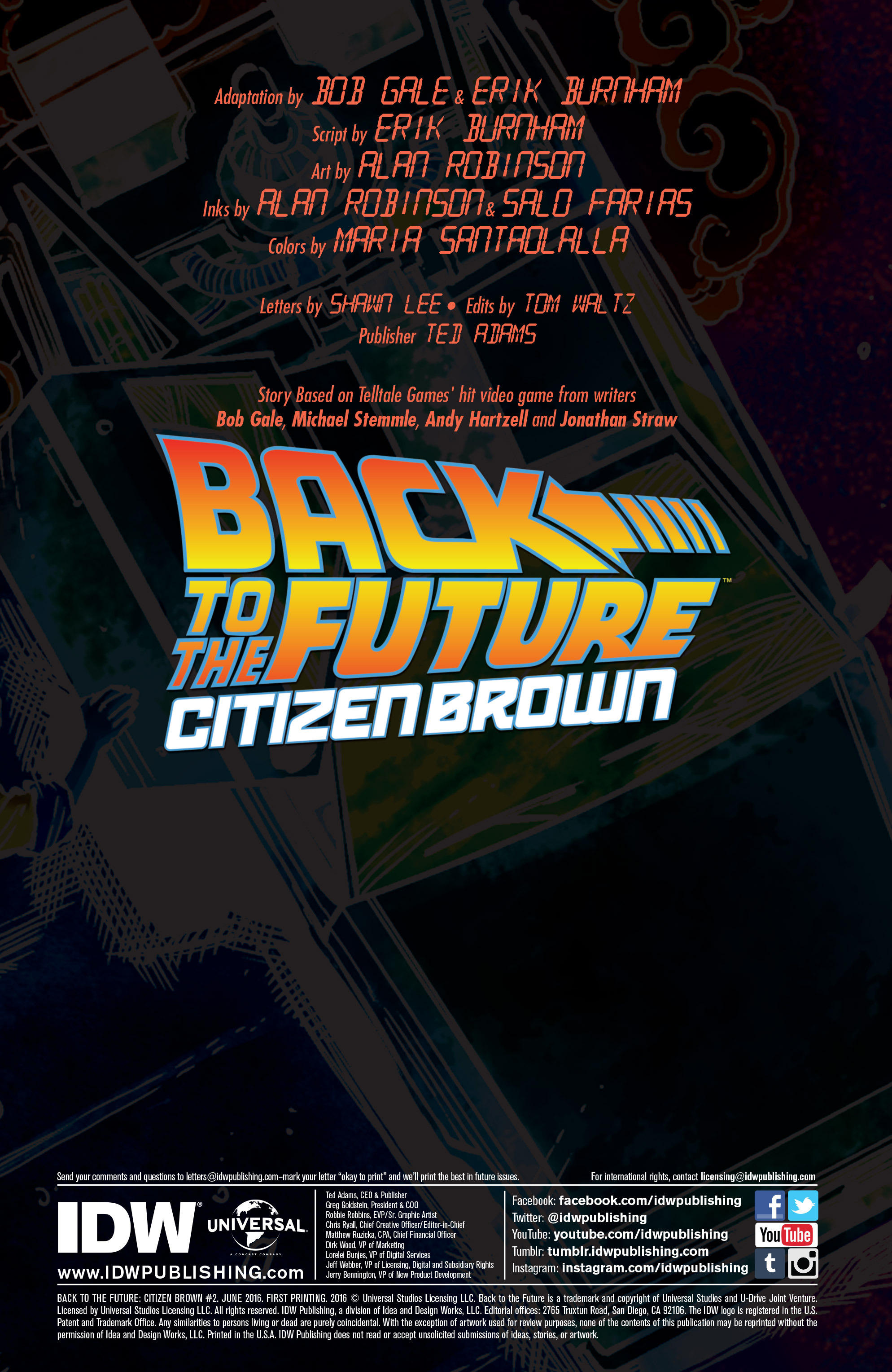 Read online Back to the Future: Citizen Brown comic -  Issue #2 - 2