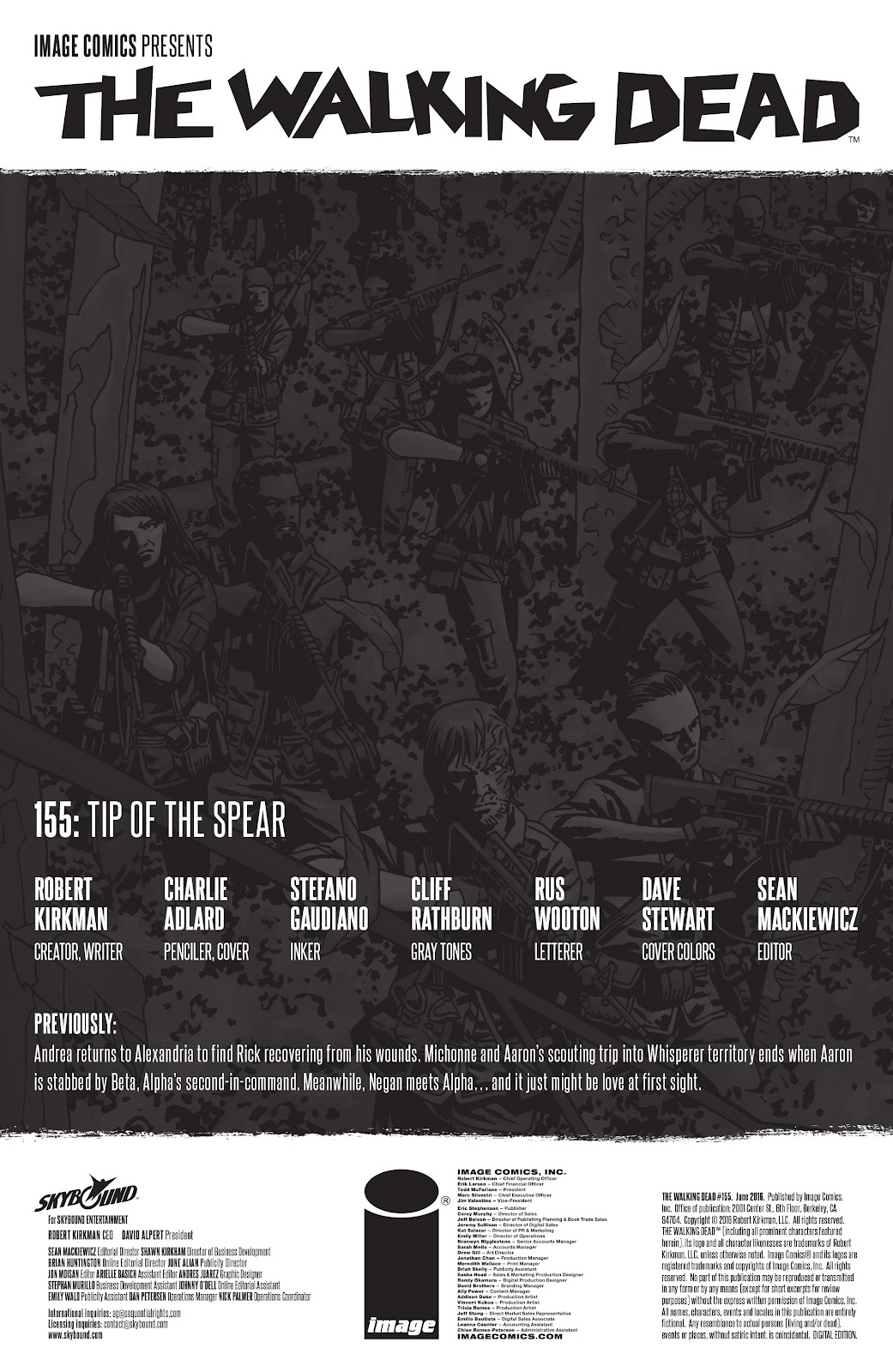 The Walking Dead issue 155 - Page 2