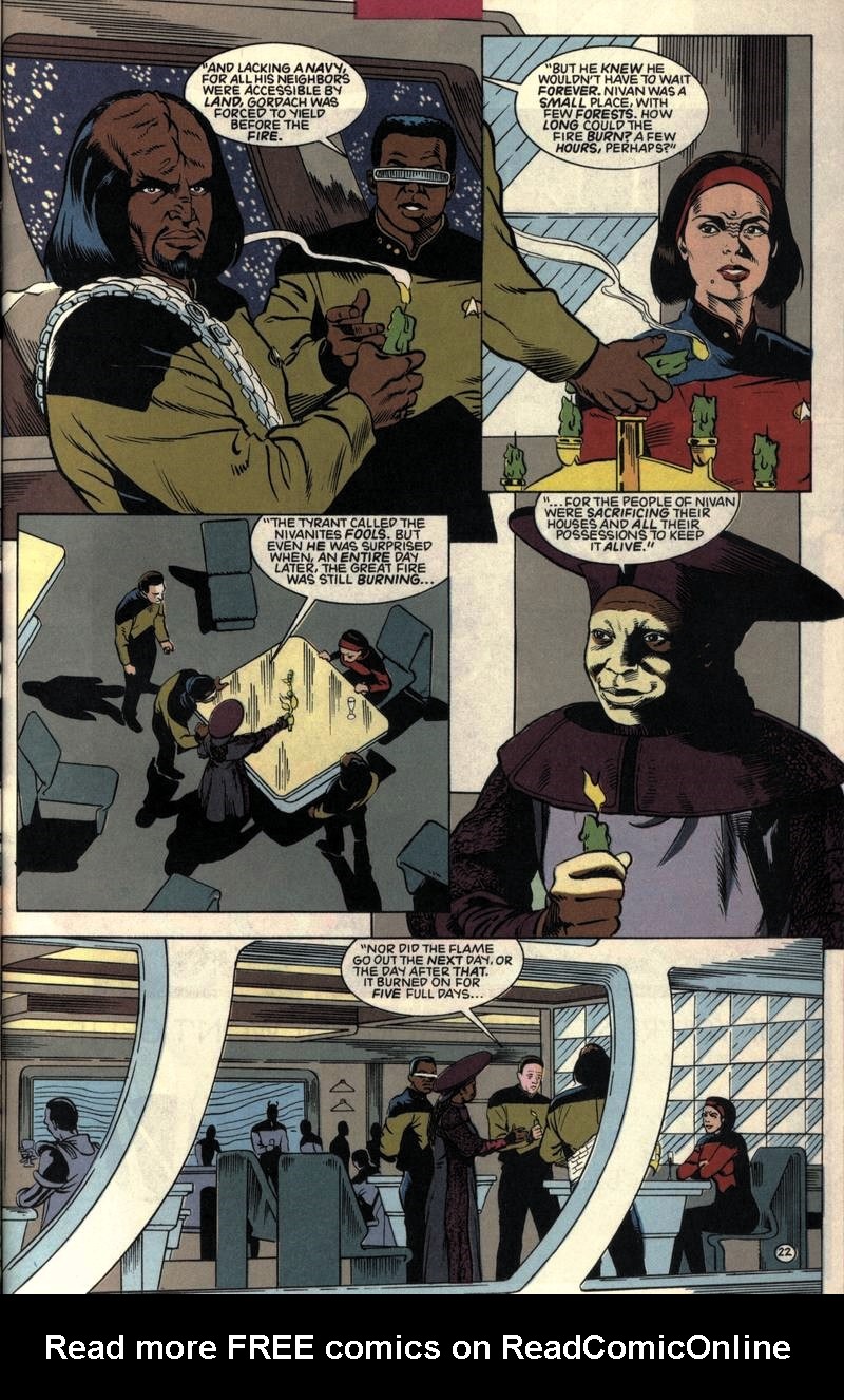 Read online Star Trek: The Next Generation (1989) comic -  Issue #44 - 22