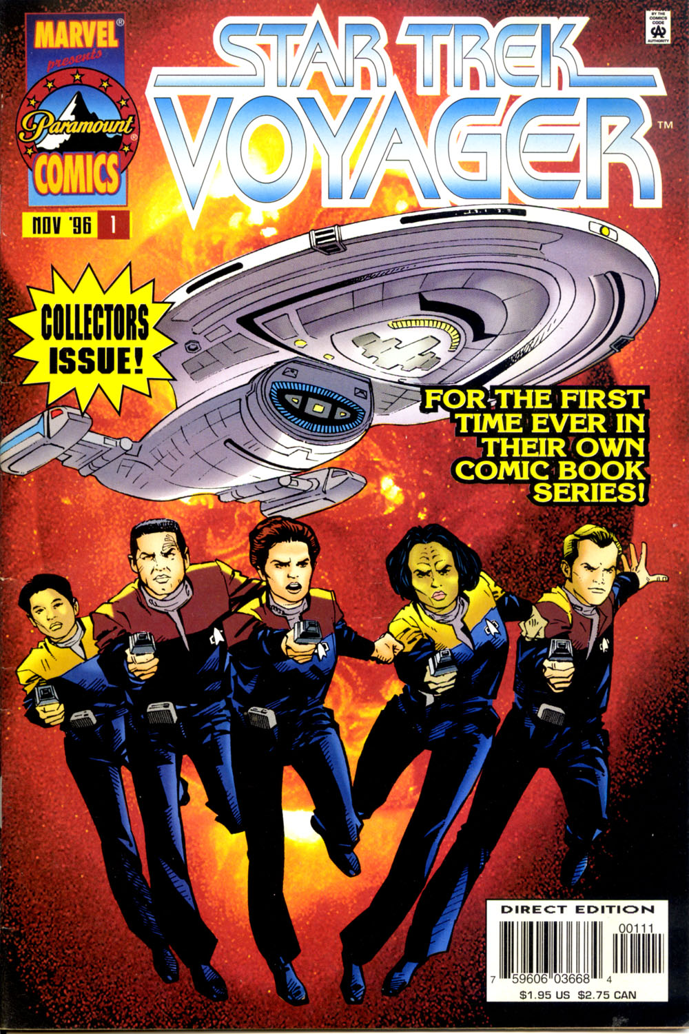 Read online Star Trek: Voyager comic -  Issue #1 - 1