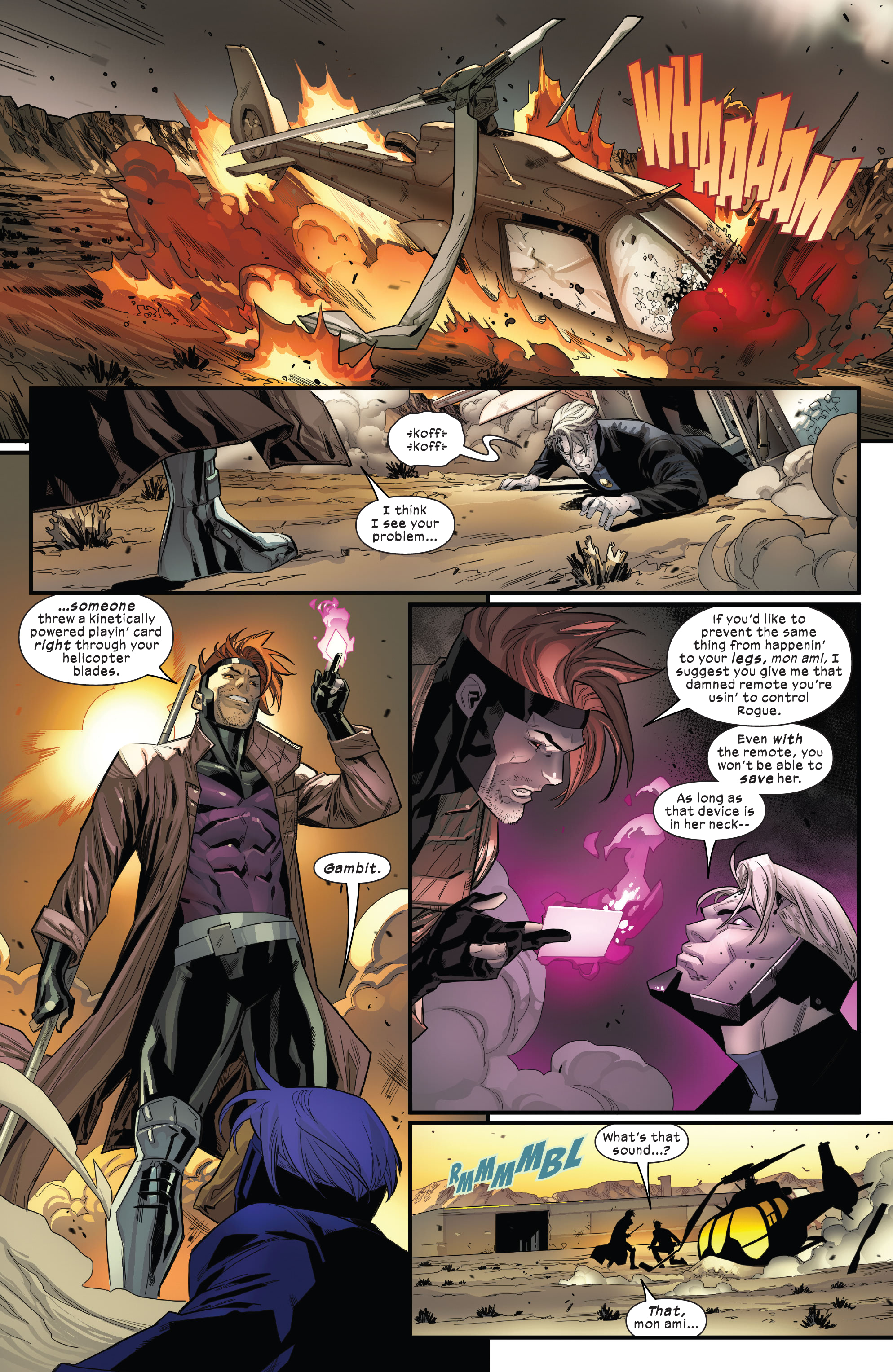 Read online Rogue & Gambit (2023) comic -  Issue #4 - 21