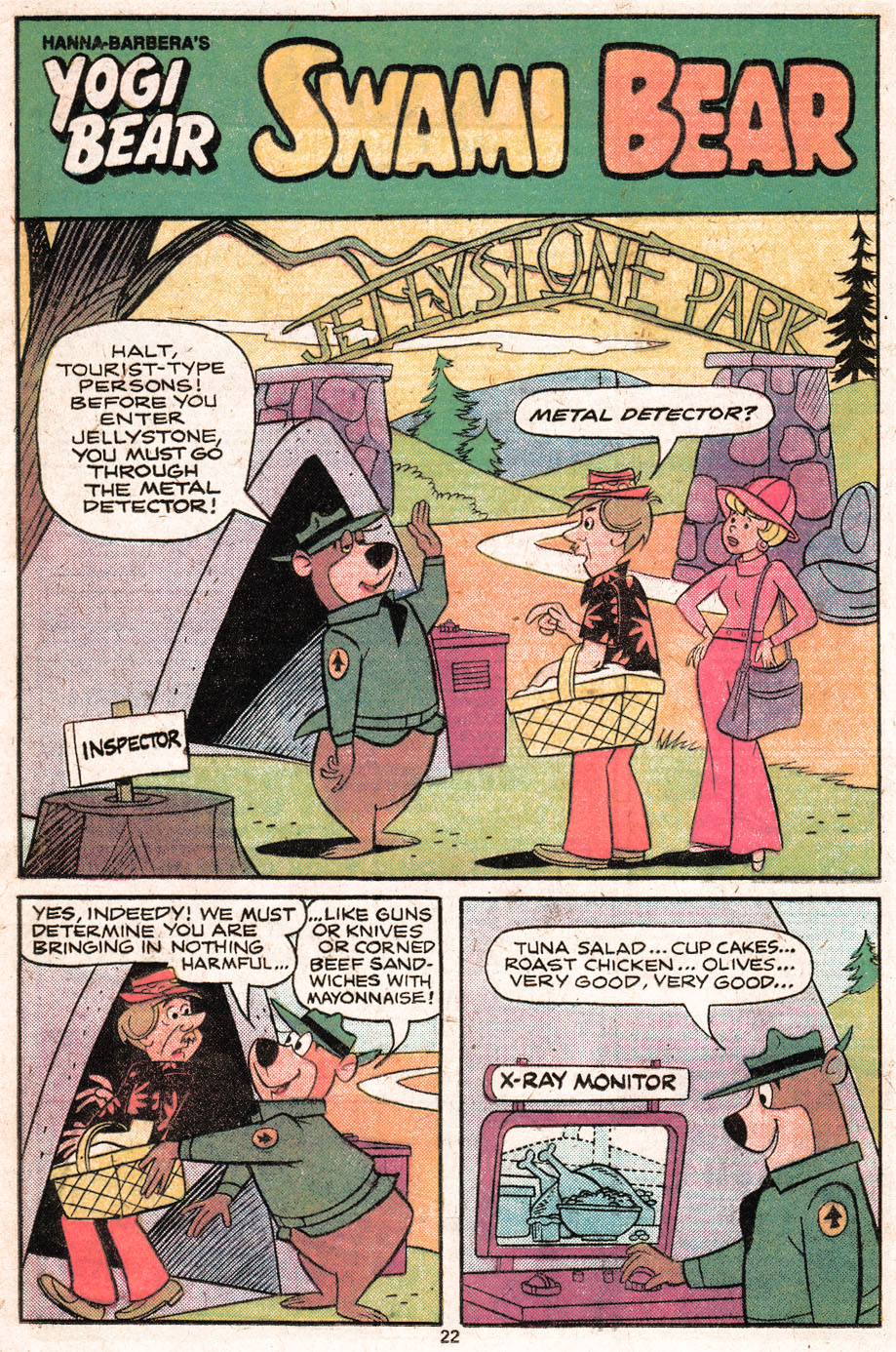 Read online Yogi Bear comic -  Issue #3 - 24