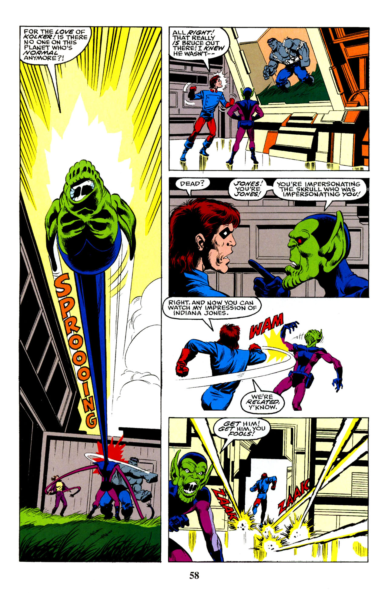 Read online Hulk Visionaries: Peter David comic -  Issue # TPB 6 - 60