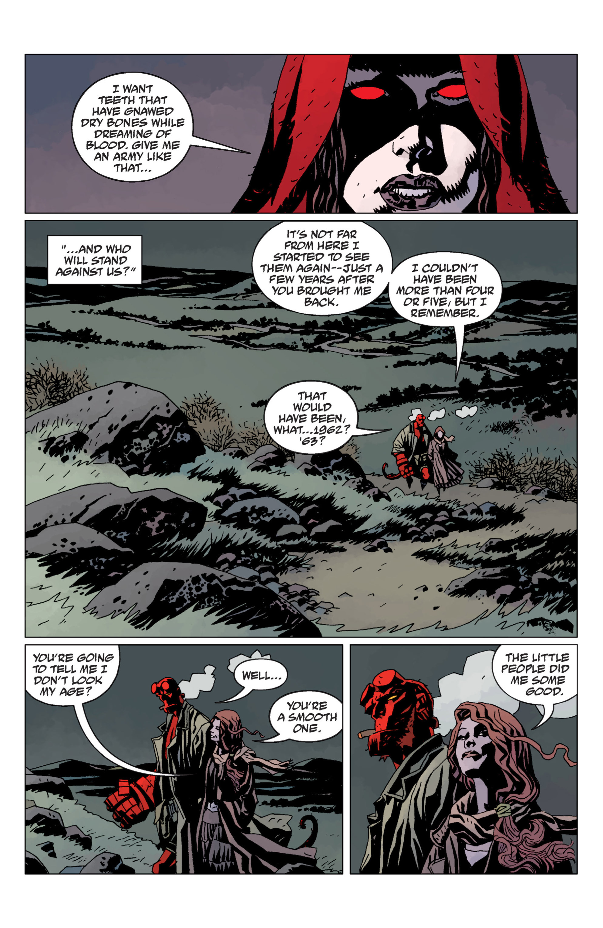 Read online Hellboy comic -  Issue #9 - 65