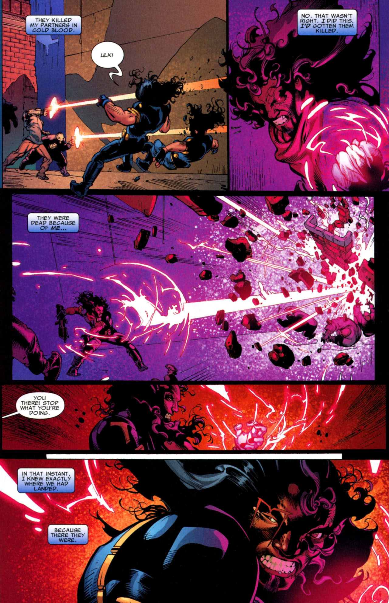 Read online X-Men: The Times and Life of Lucas Bishop comic -  Issue #3 - 13