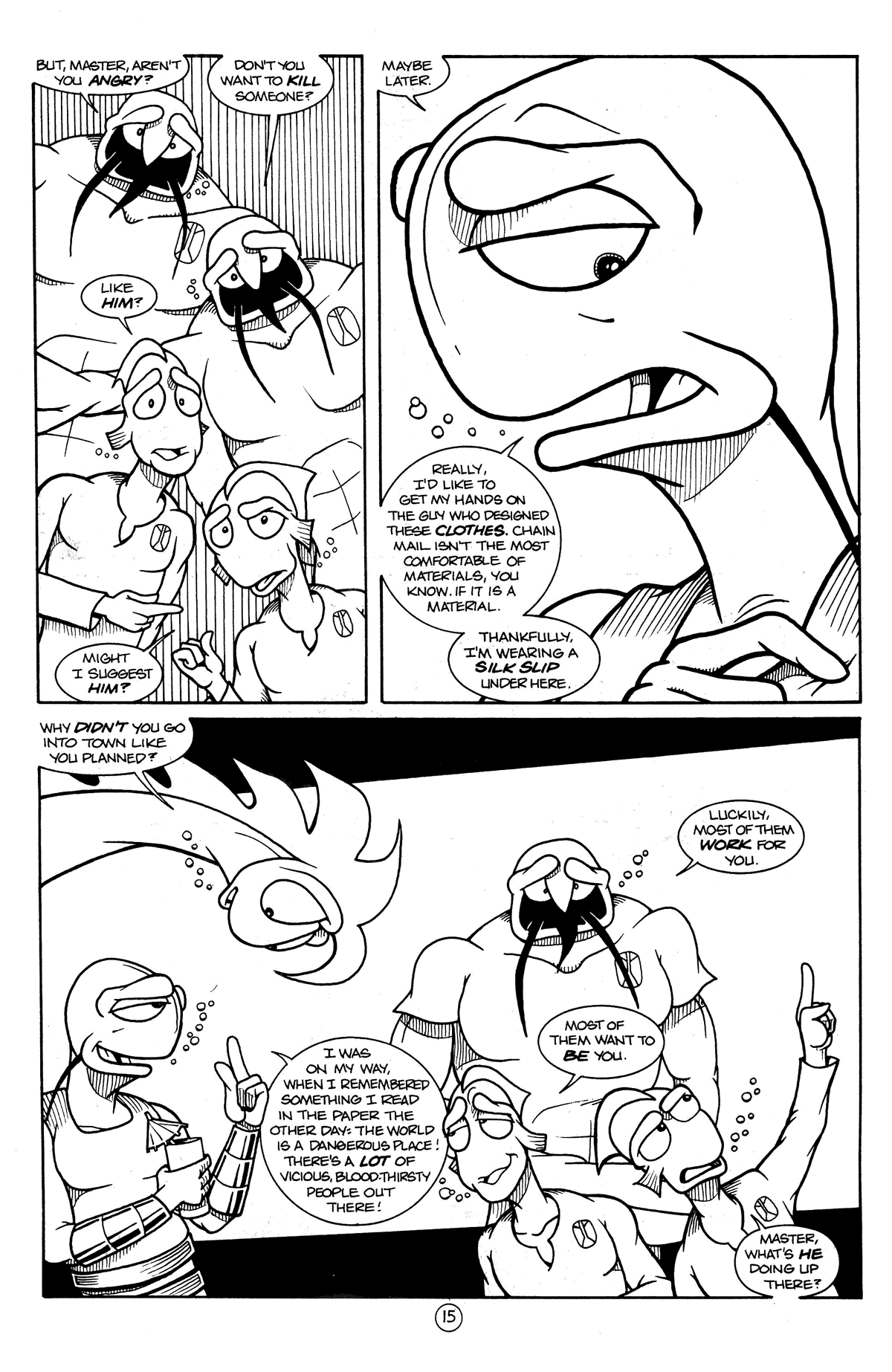 Read online Fish Shticks comic -  Issue #4 - 16