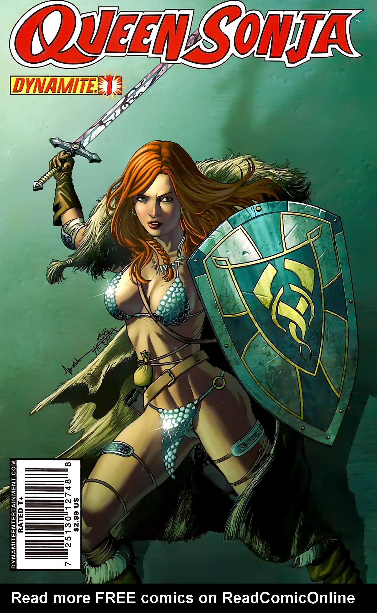 Read online Queen Sonja comic -  Issue #1 - 1