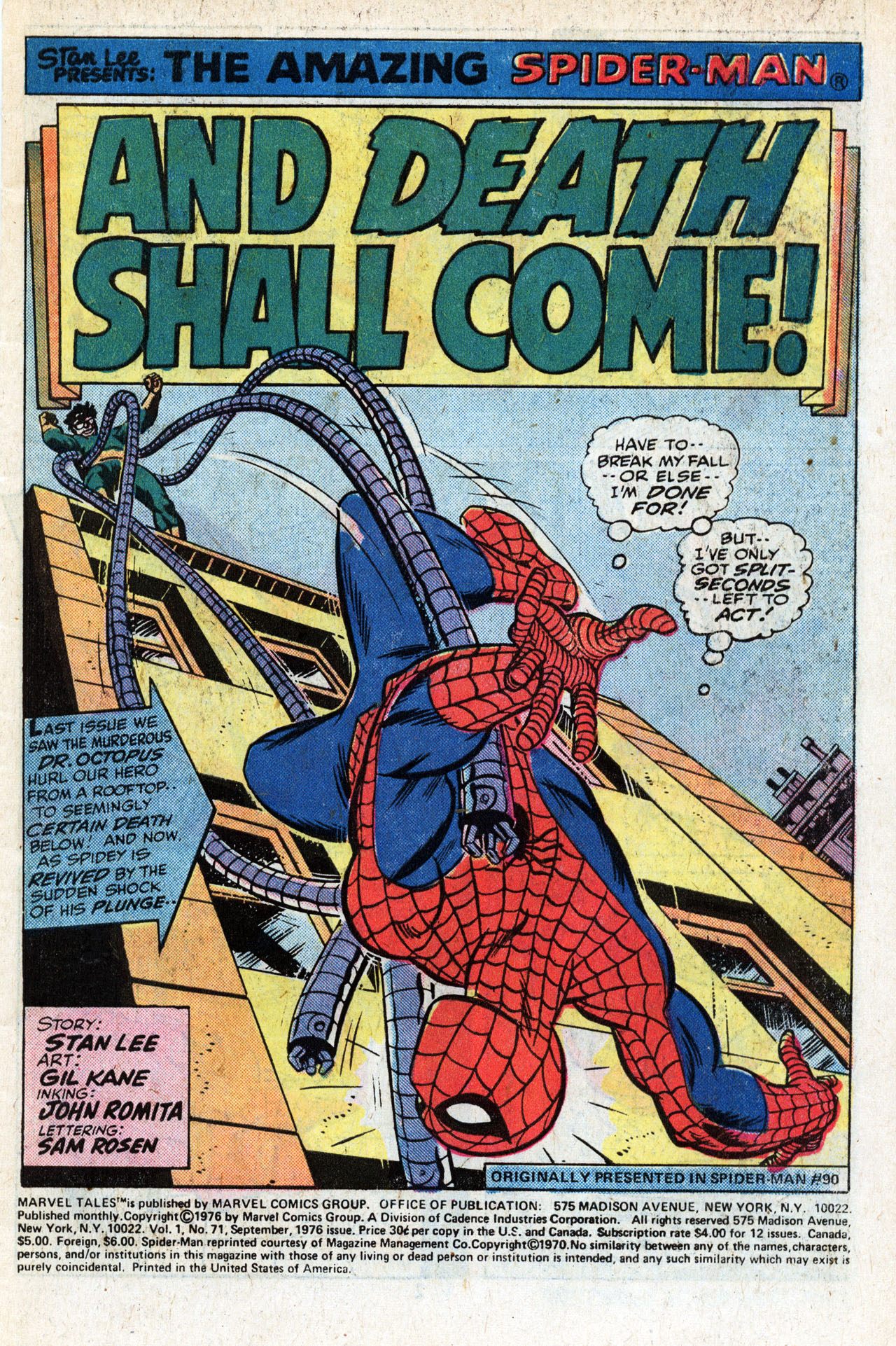 Read online Marvel Tales (1964) comic -  Issue #71 - 3